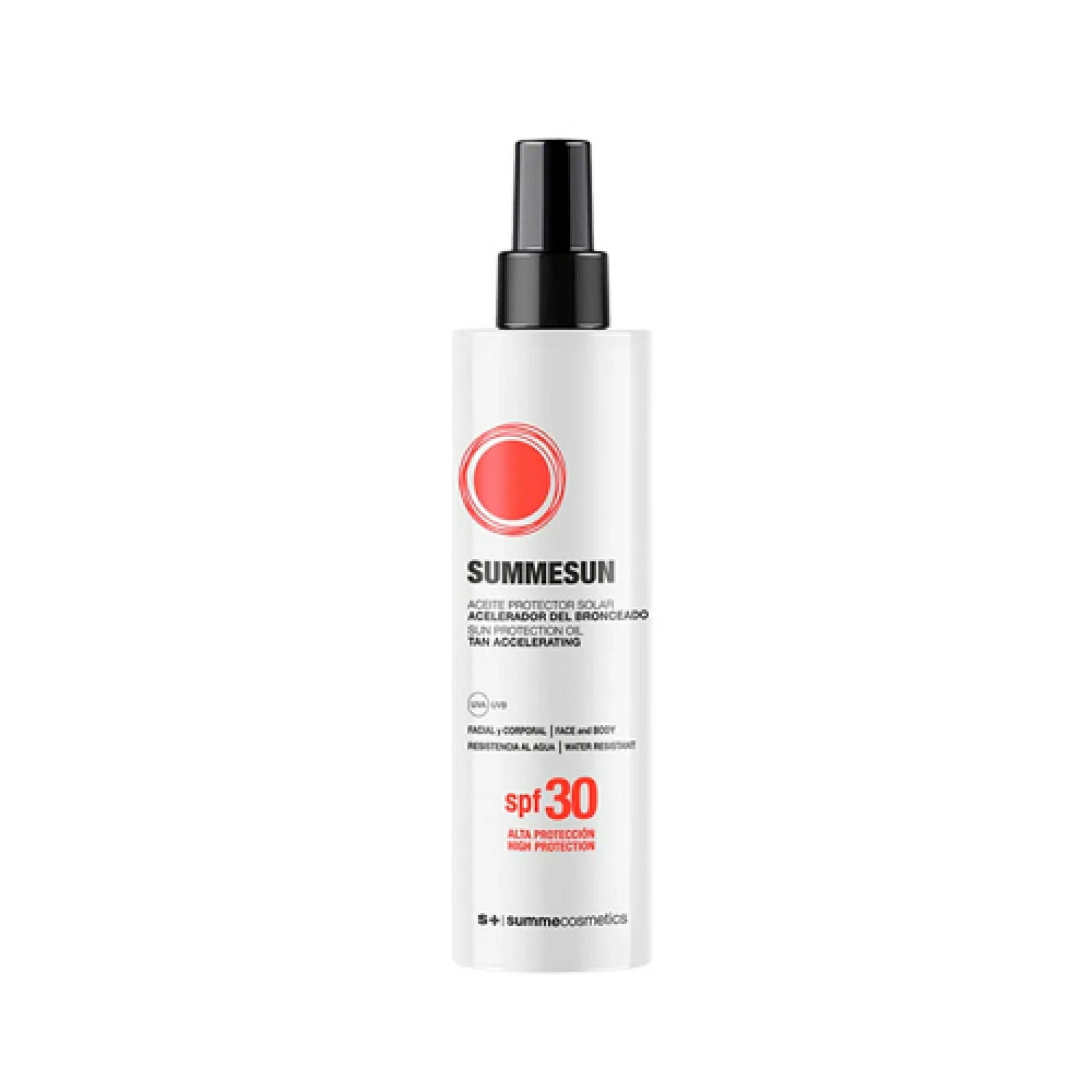 SPF30 Aceite | Aceite protector solar acelerador del bronceado 200ml - Summesun - Summecosmetics ®