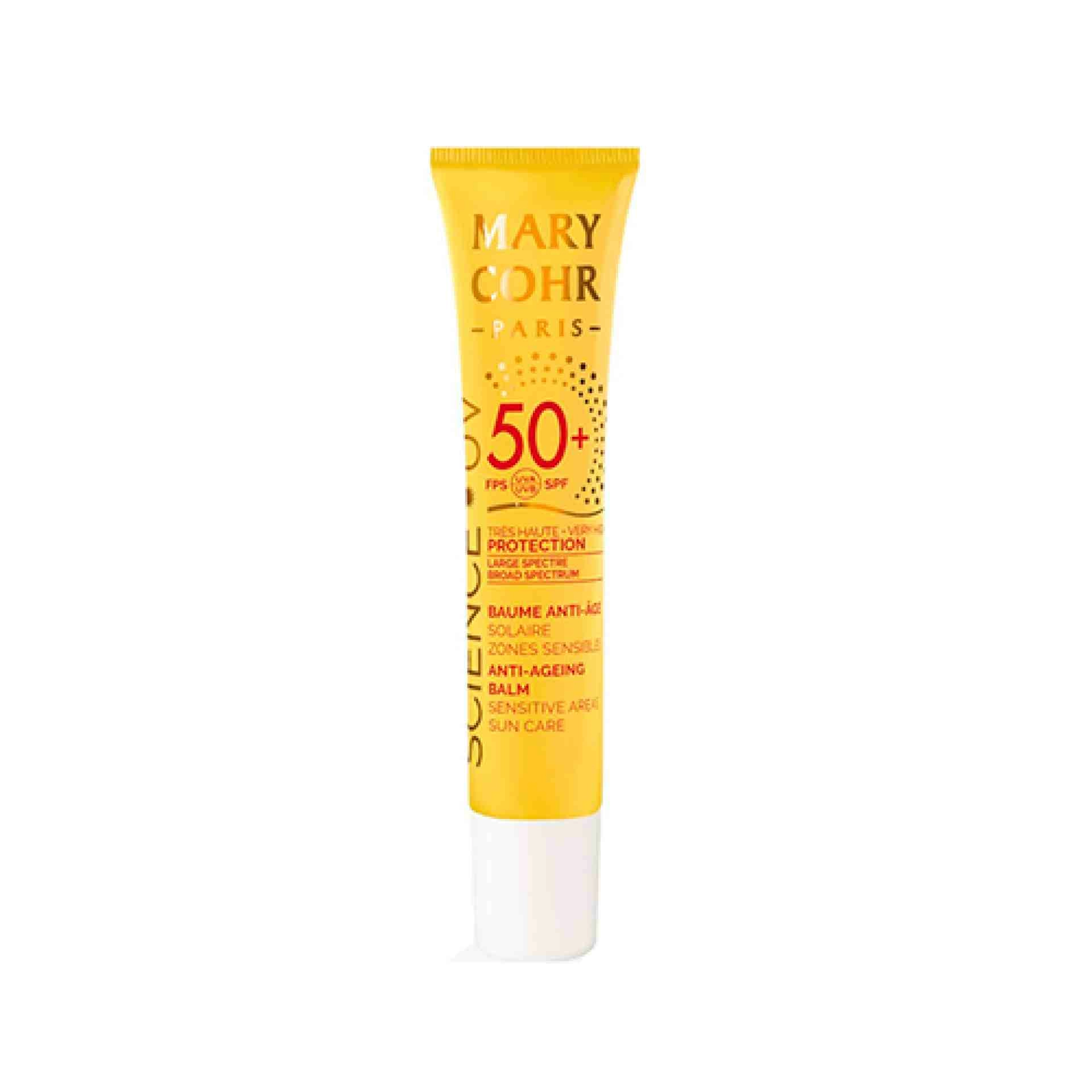 SPF50+ Baume Anti-Âge Zones Sensibles I Bálsamo Antiedad 15ml - Mary Cohr ®