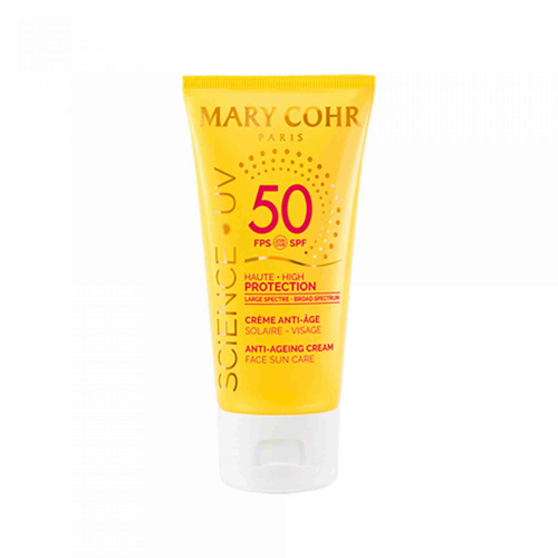 SPF50 Crème Anti-Âge Visage I Crema Facial Antiedad 50ml - Mary Cohr ®