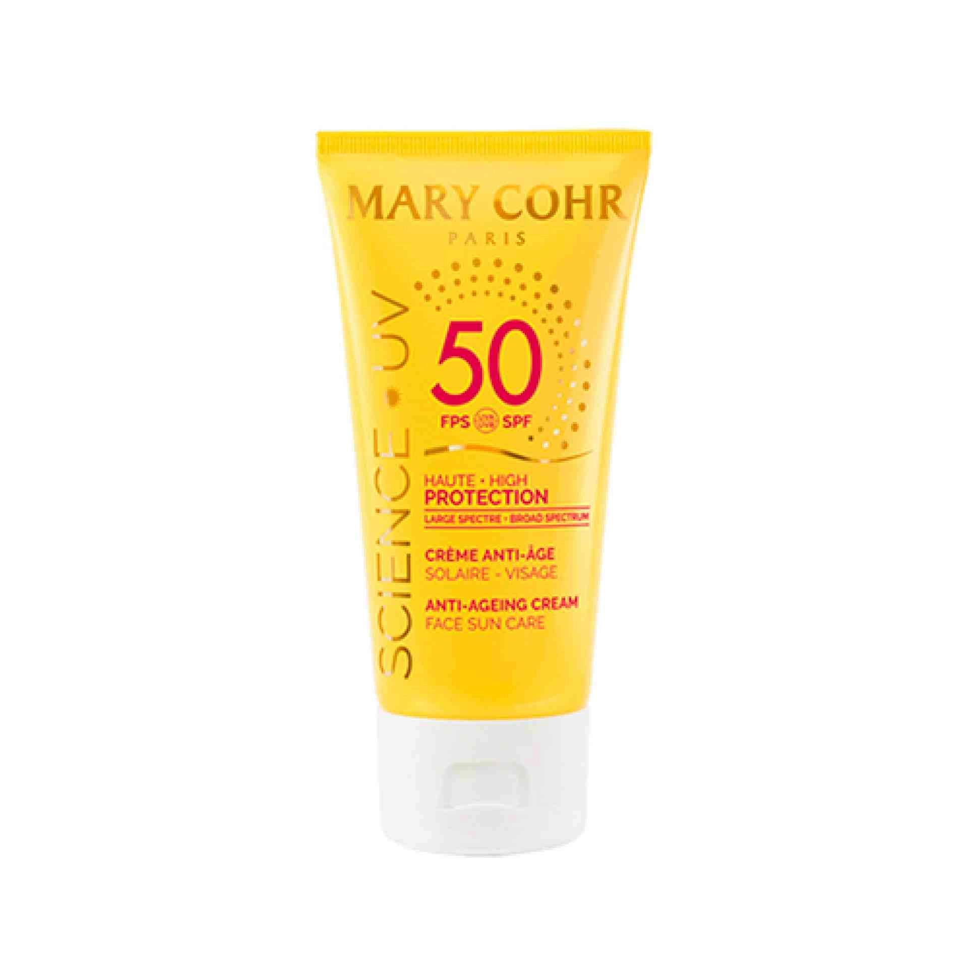 SPF50 Crème Anti-Âge Visage I Crema Facial Antiedad 50ml - Mary Cohr ®