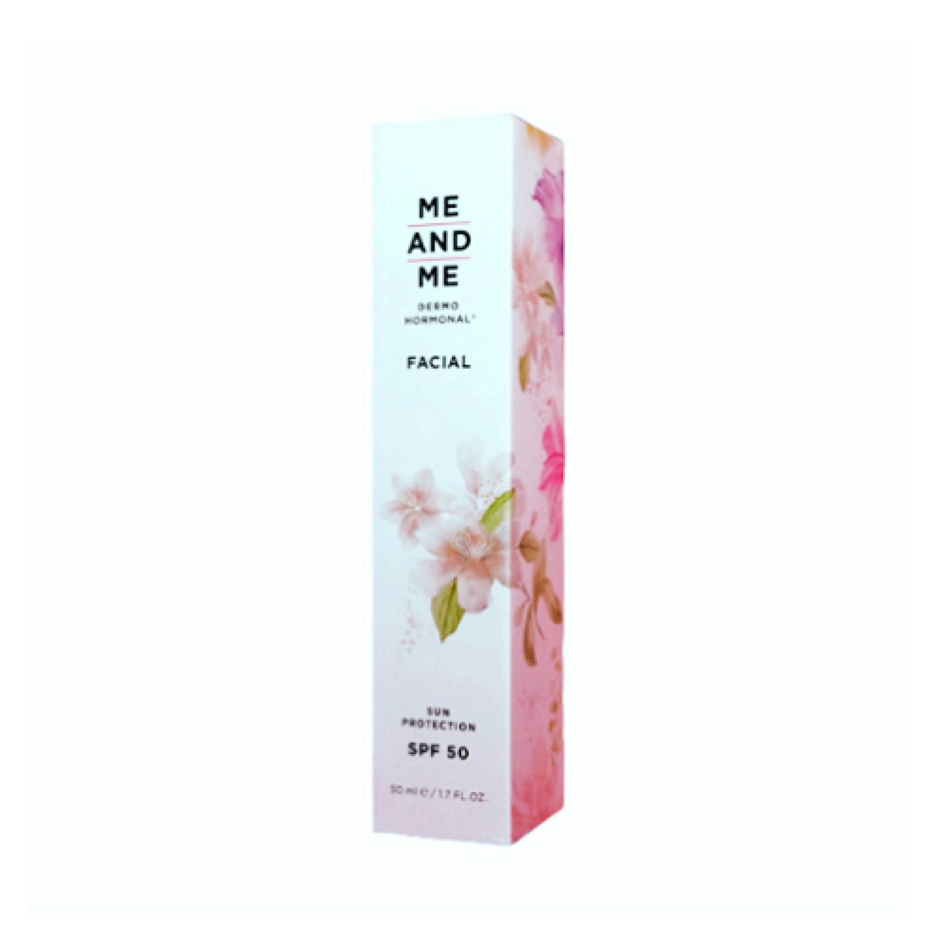 SPF50 Dermohormonal | Protector solar facial SPF50 50ml - Me and Me ®