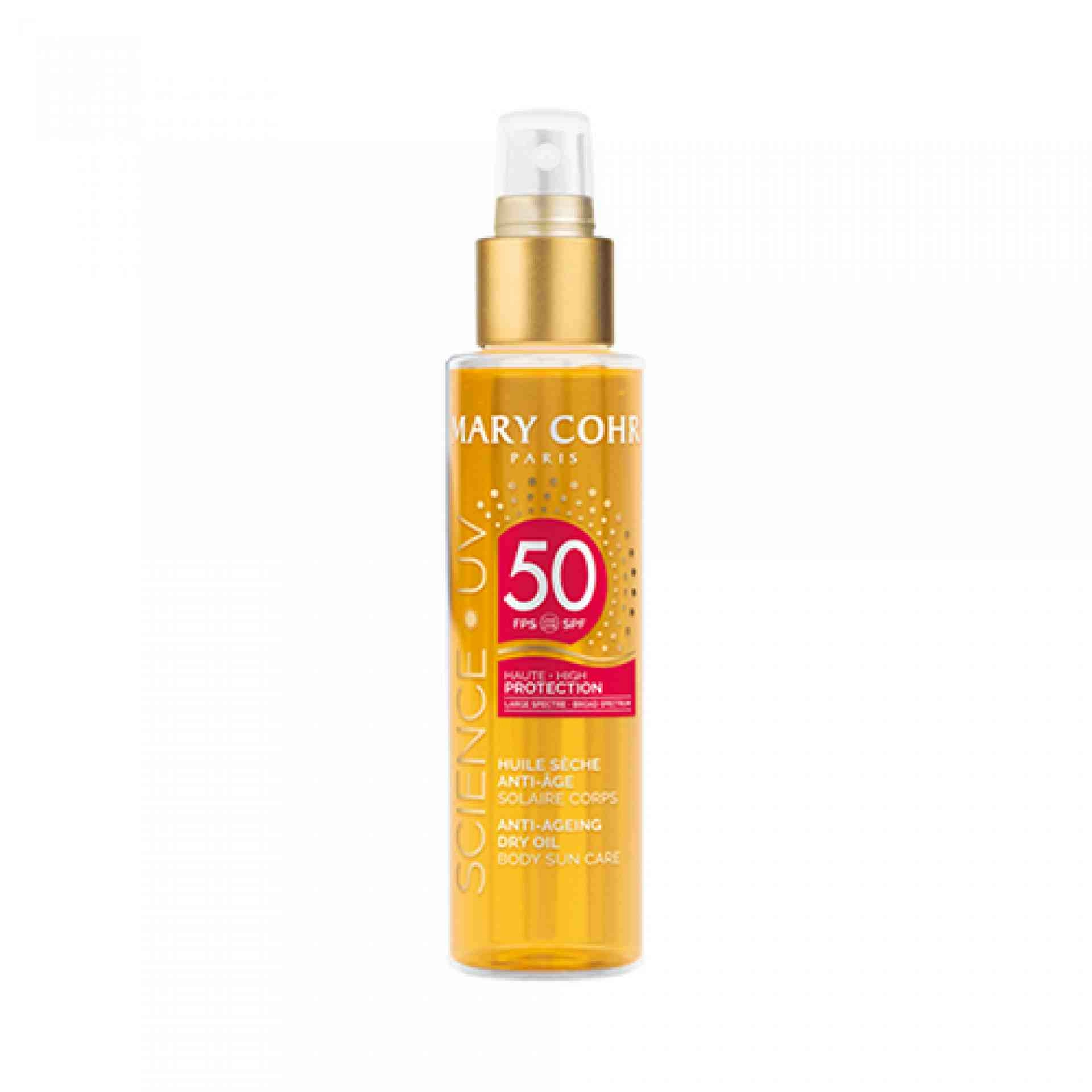 SPF50 Huile Sèche Anti-Âge Corps I Aceite Antiedad 150ml - Mary Cohr ®