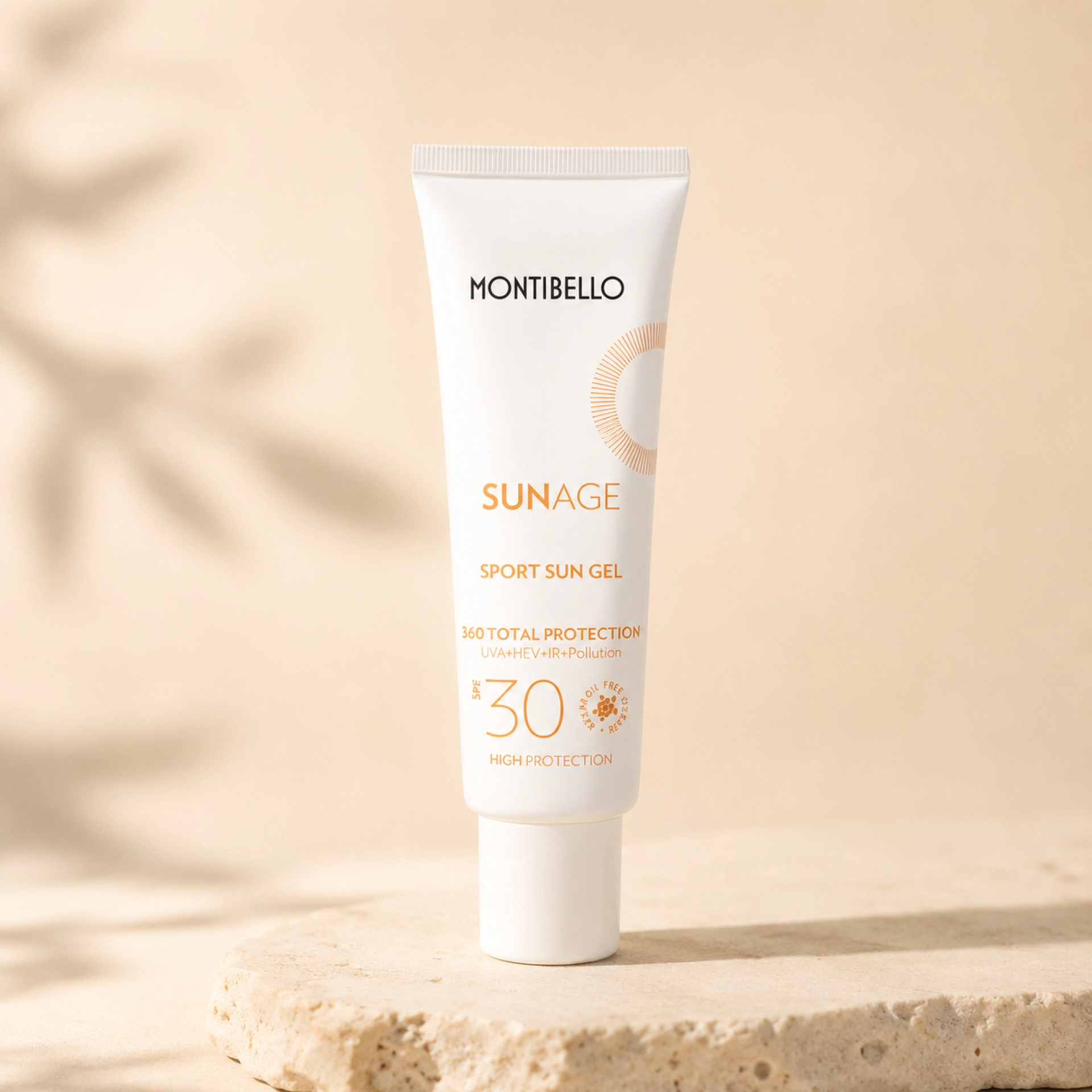 Sport Gel SPF30 | Gel Fotoprotector Facial 50ml - Sun Age - Montibello ®