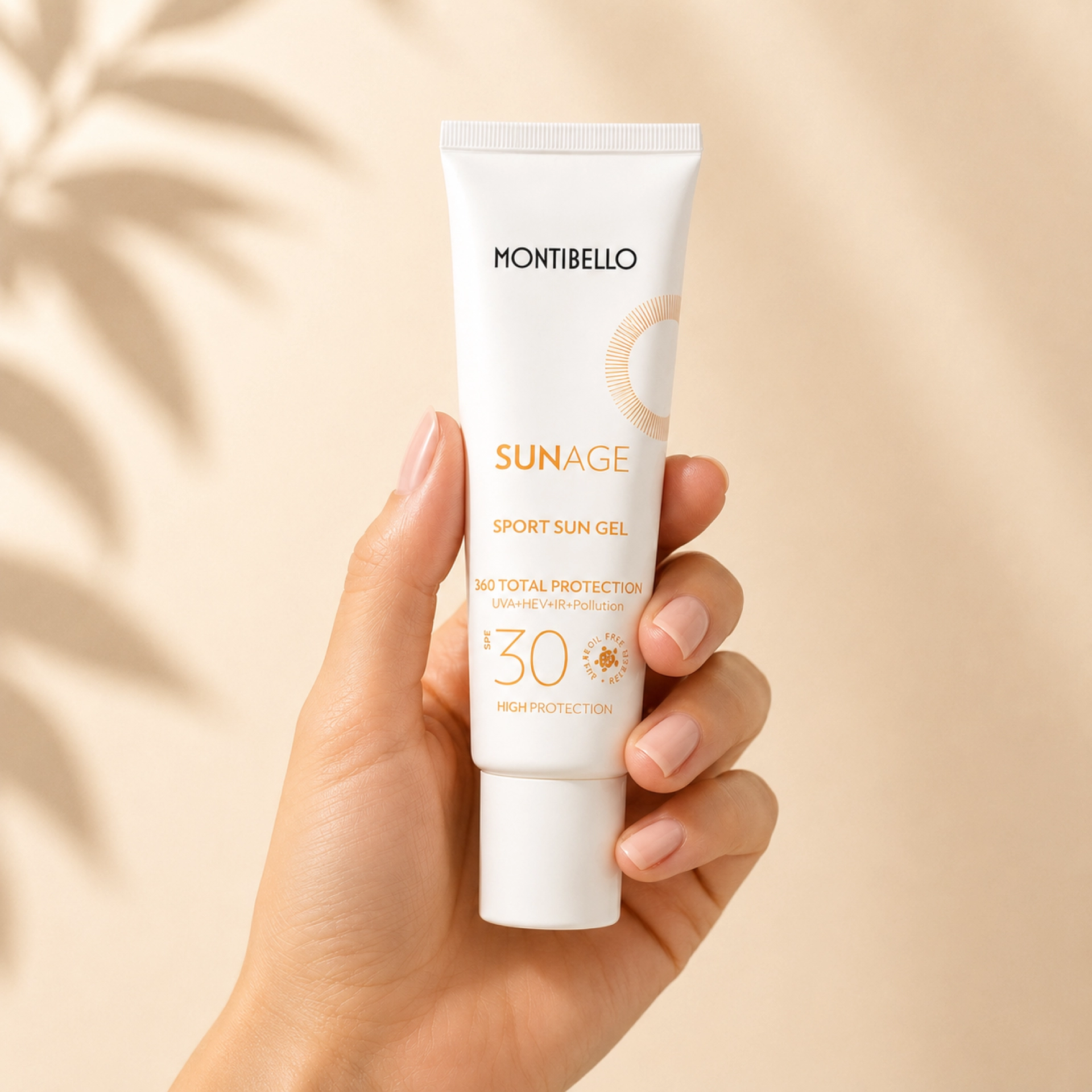 Sport Gel SPF30 | Gel Fotoprotector Facial 50ml - Sun Age - Montibello ®