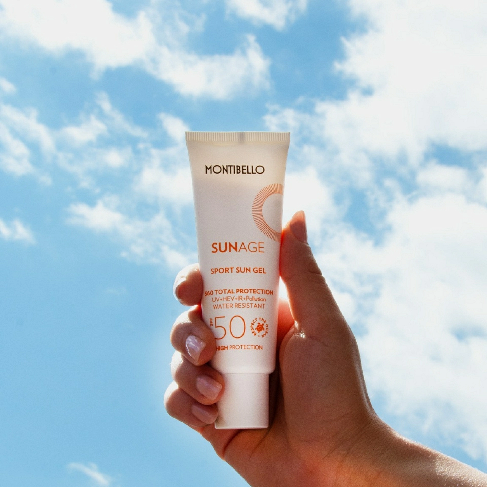 Sport Gel SPF30 | Gel Fotoprotector Facial 50ml - Sun Age - Montibello ®