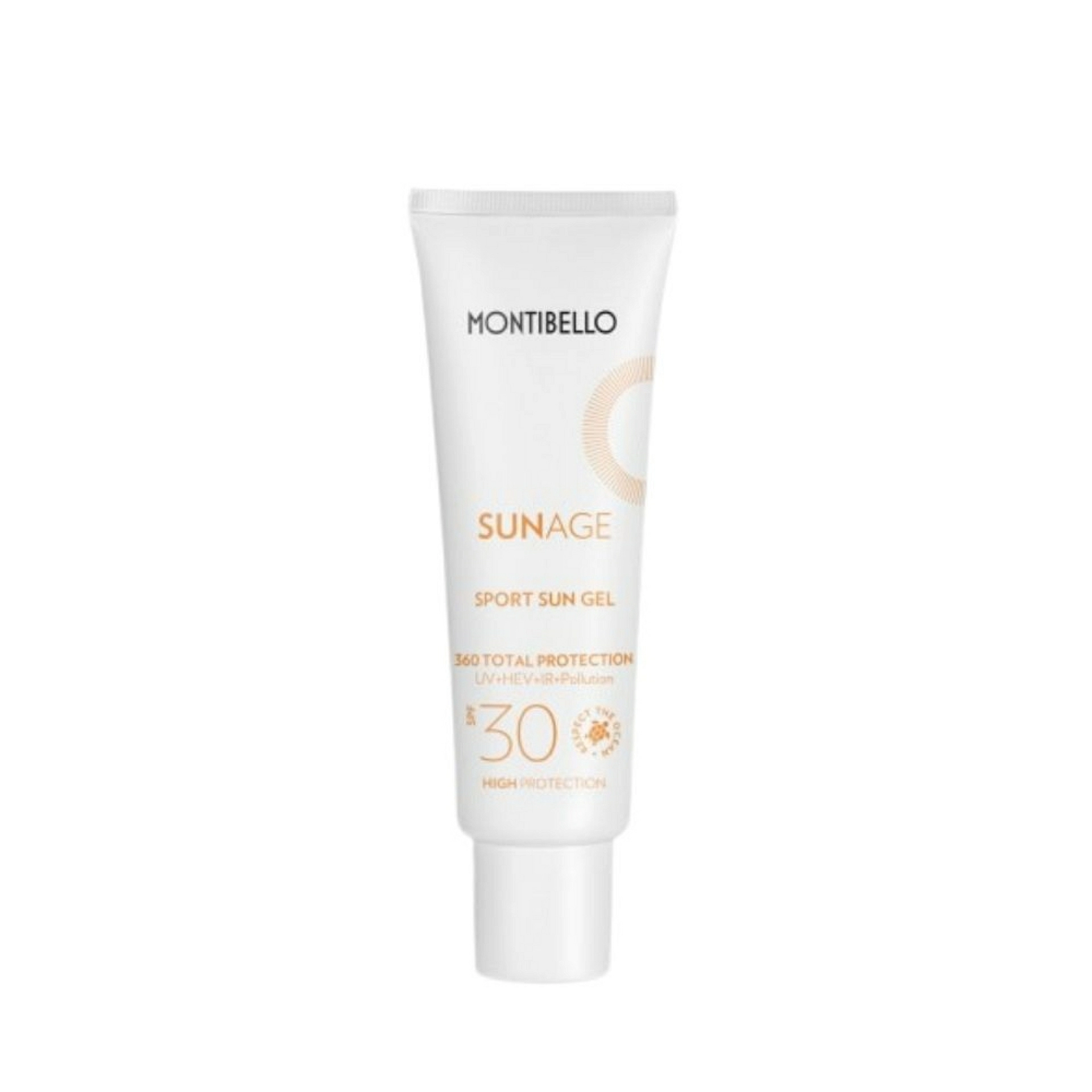 Sport Gel SPF30 | Gel Fotoprotector Facial 50ml - Sun Age - Montibello ®