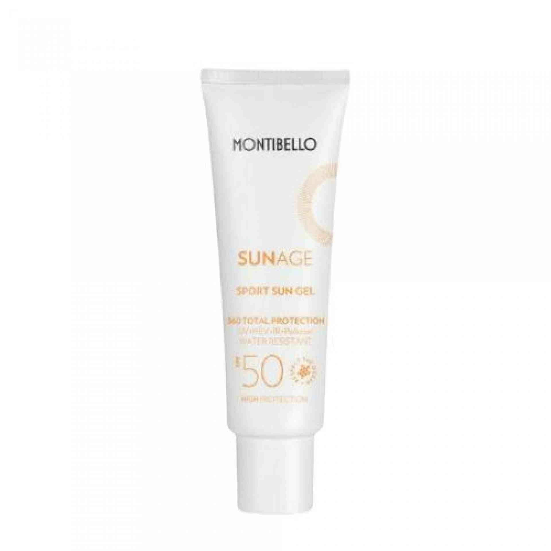Sport Gel SPF50 | Gel Fotoprotector Facial 50ml - Sun Age - Montibello ®