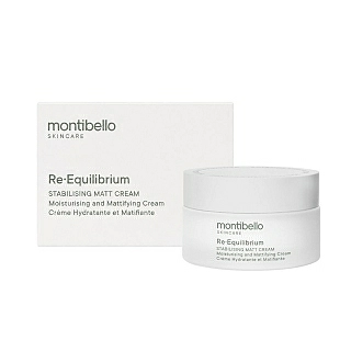 Stabilising matt cream | Crema Reguladora Hidratante 50ml - Re-Equilibrium - Montibello ®