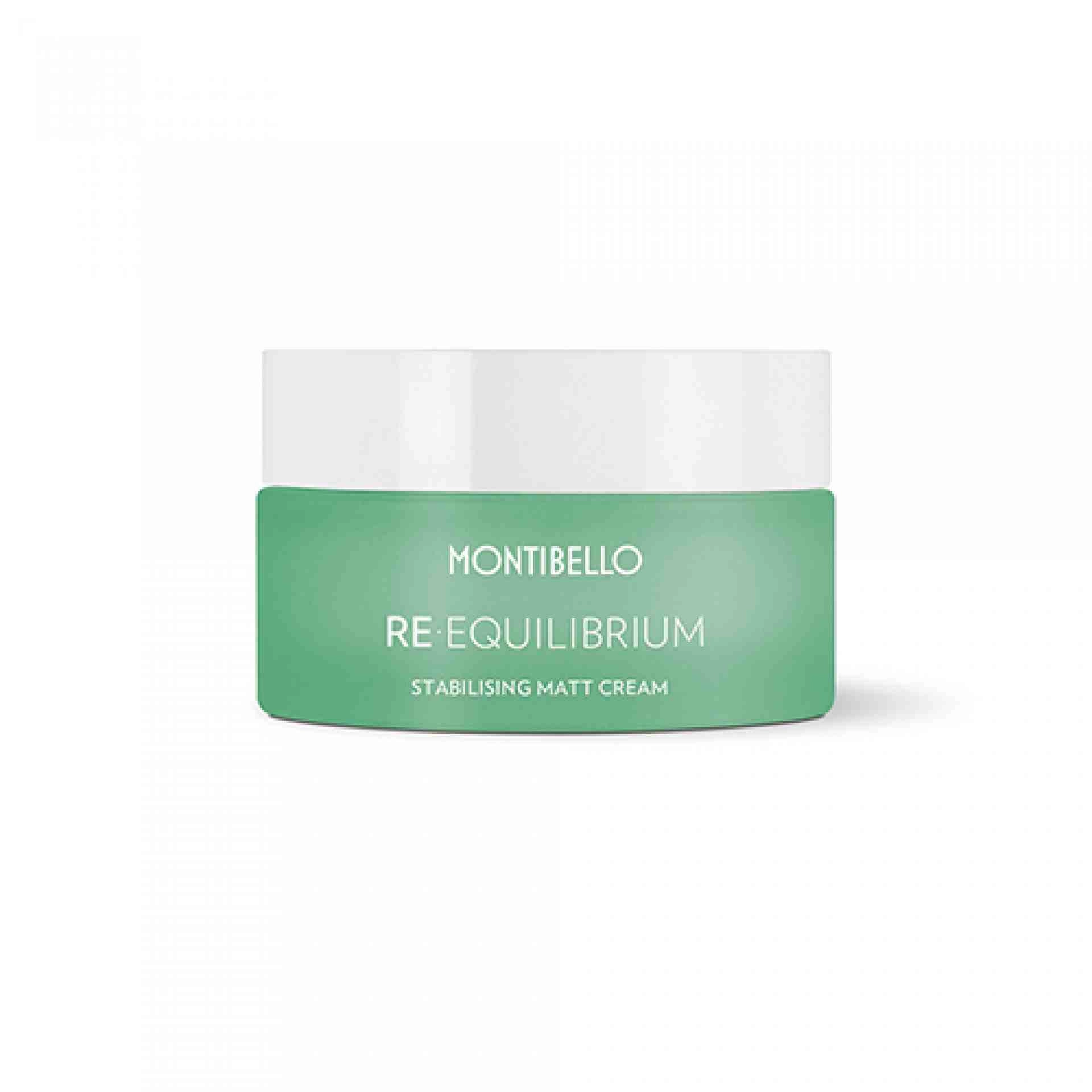 Stabilising matt cream | Crema Reguladora Hidratante 50ml - Re-Equilibrium - Montibello ®