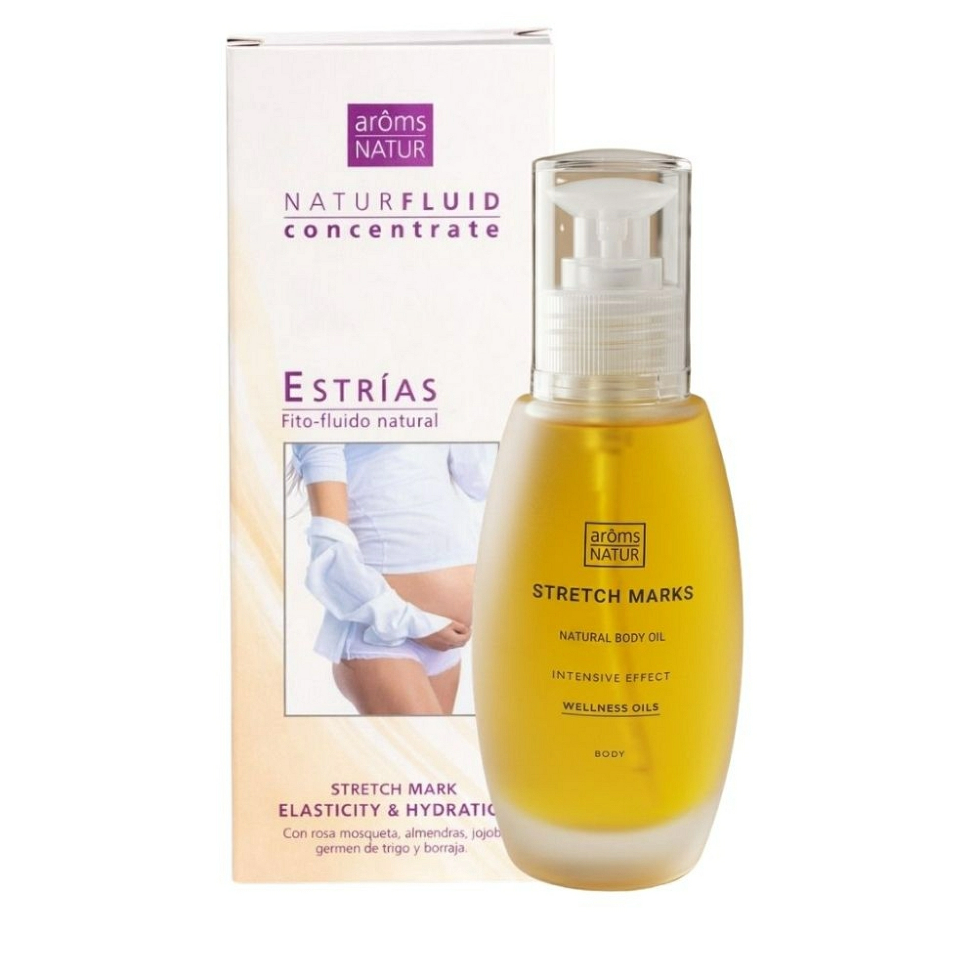 Stretch Marks | Aceite anti-estrías 100ml  - Naturfluid Concentrate - Arôms Natur ®