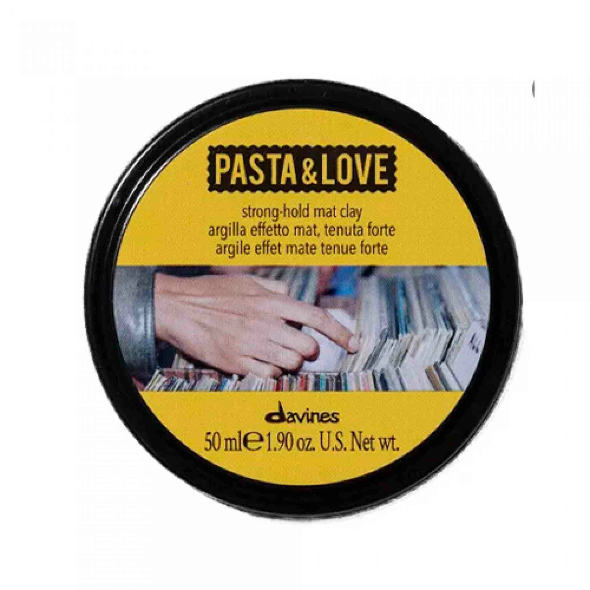 STRONG HOLD MAT CLAY | Arcilla de peinado 50ml - Pasta&Love - Davines ®