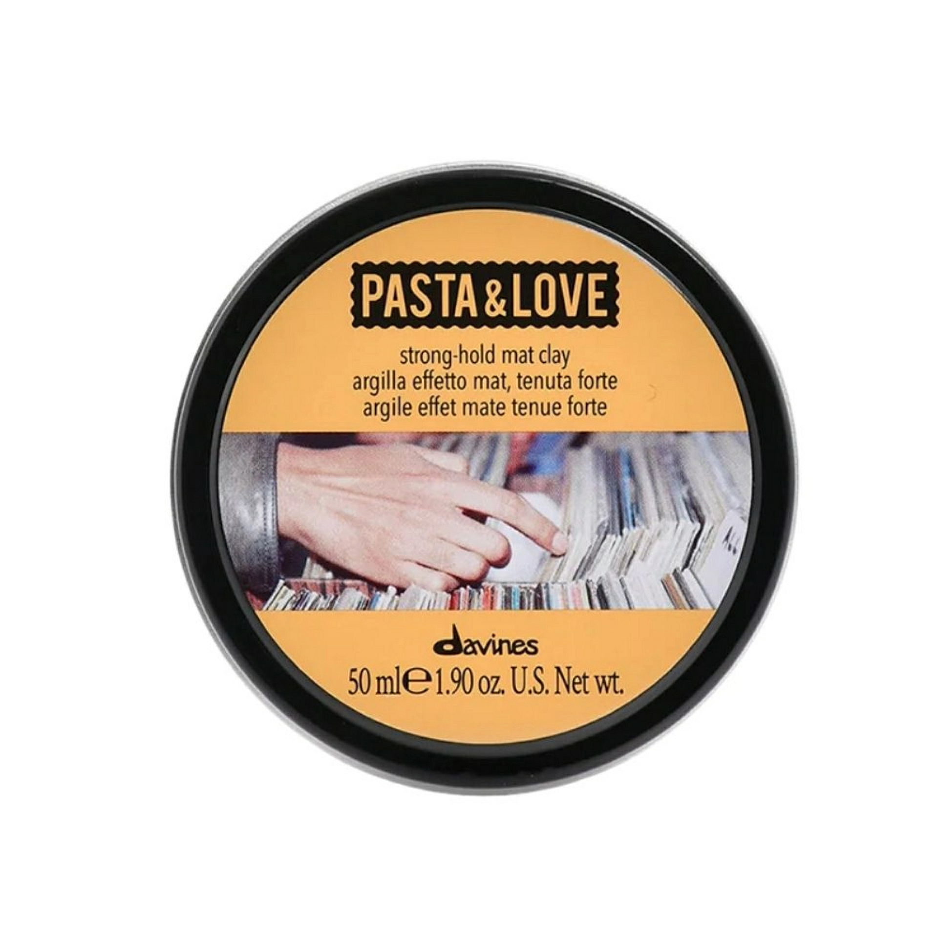 STRONG HOLD MAT CLAY | Arcilla de peinado 50ml - Pasta&Love - Davines ®