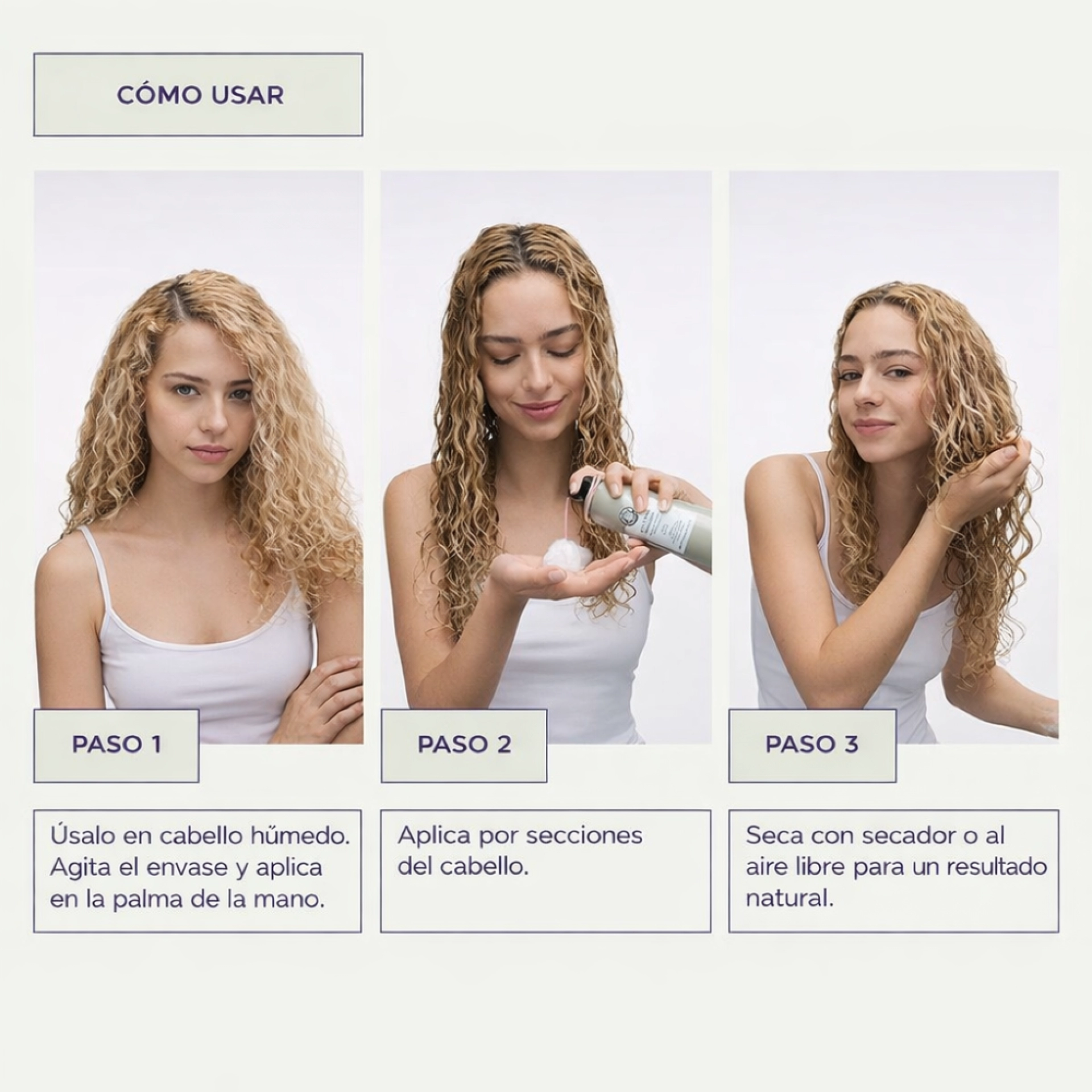 Styling Mousse | Mousse Fijadora - Mn Style & Finish - Maria Nila ®