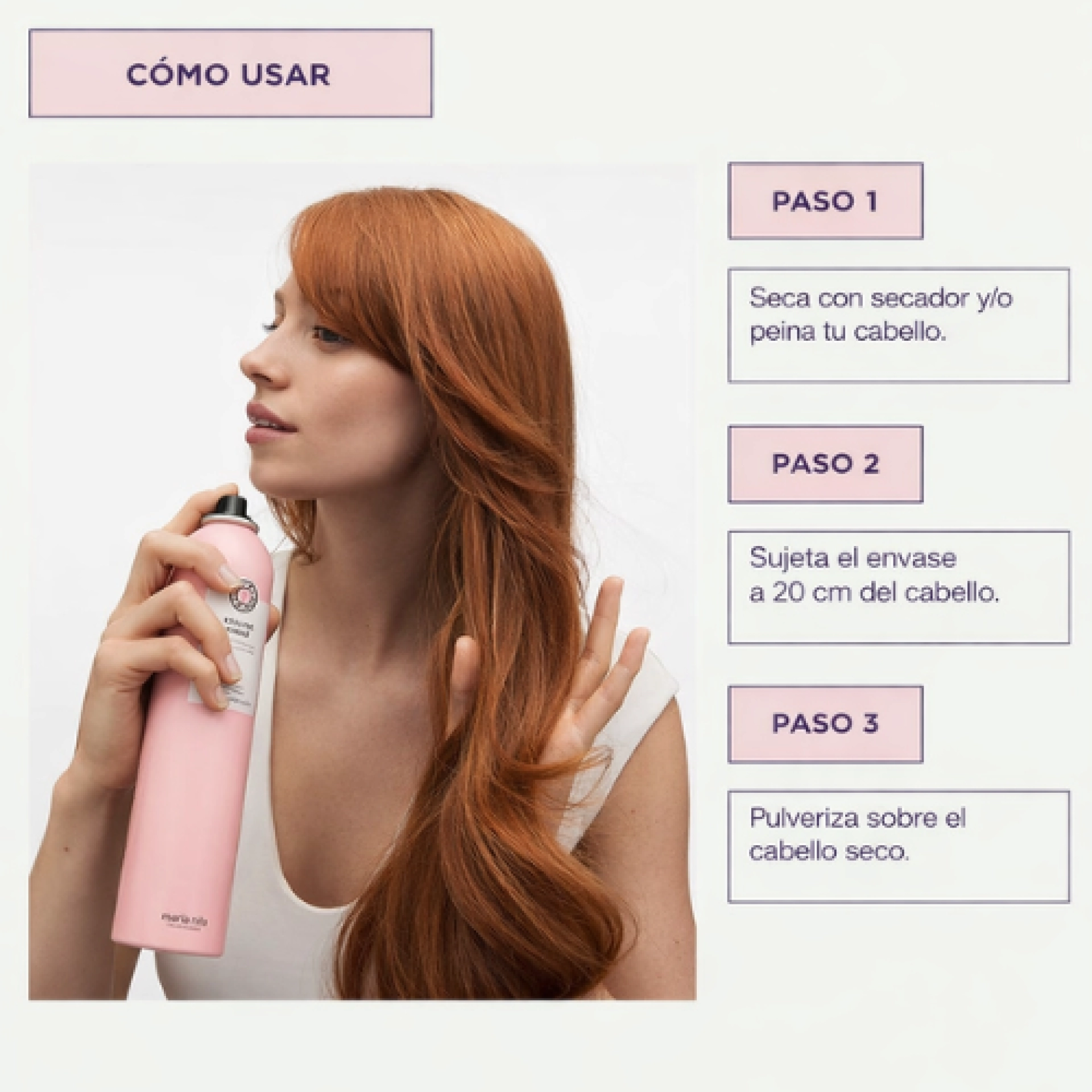 Styling Spray | Spray de Peinado - MN Style & Finish - Maria Nila ®