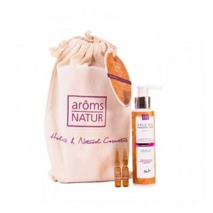 Summer Gold Bag | Pack iluminador: Gold Oil 100ml, ampollas DNA Repair 2x1,5ml + 2 regalos - Arôms Natur ®