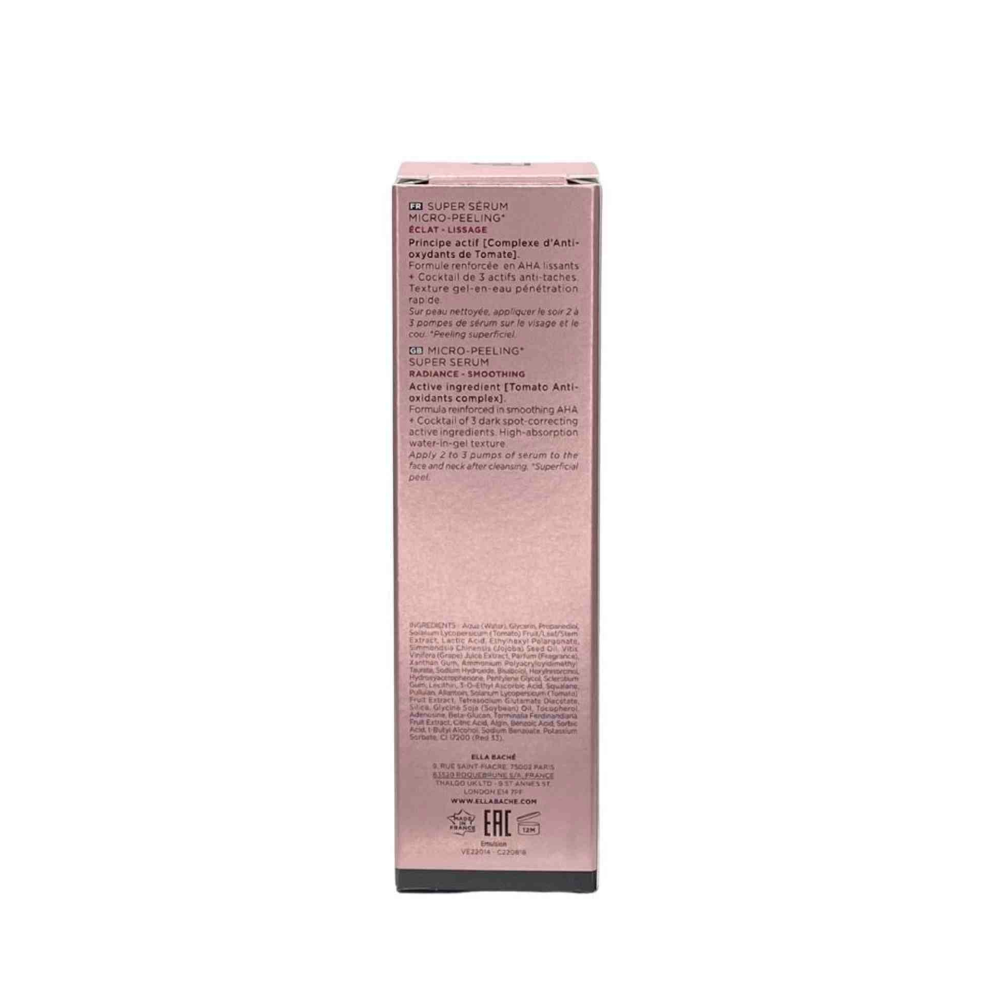 Super Sérum Micro-Peeling | Serum antimanchas 30ml - Tomate Glow - Ella Baché ®