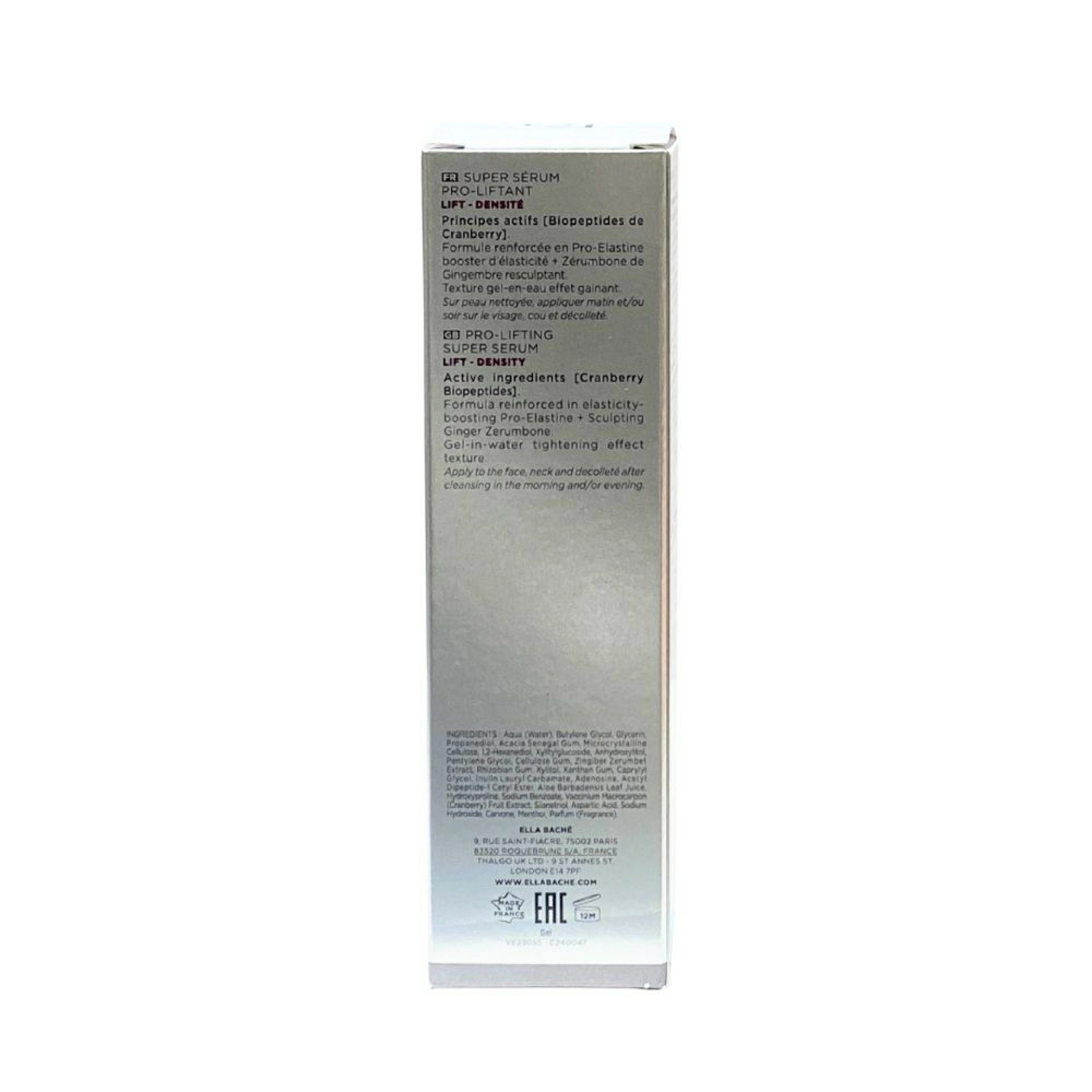 Super Sérum Pro-Liftant | Tratamiento intensivo tensor y redensificador 30ml - Morphostructure - Ella Baché ®