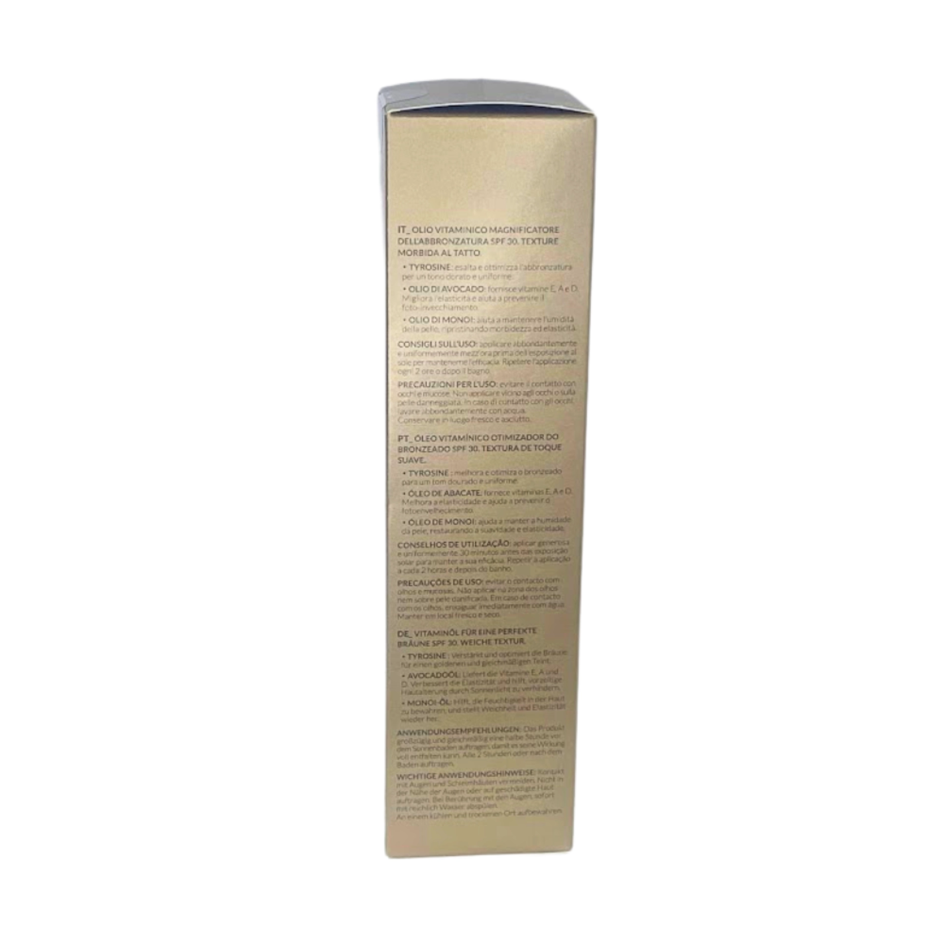 Tan Magnifier Vitamin Oil | Protector solar corporal vitamínico SPF30 200ml - Sun Beauty - Casmara ®