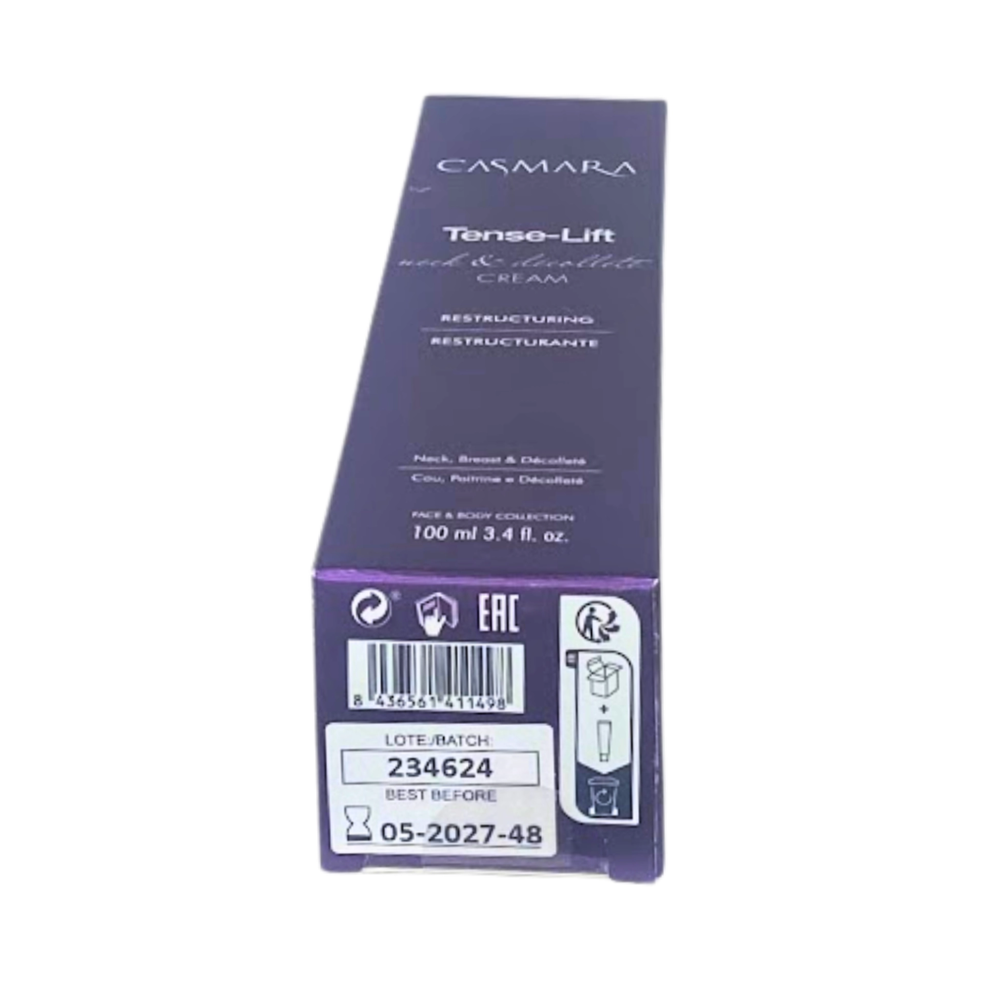 Tense-Lift Neck & Décollete Cream Restructuring 100ml | Crema Reafirmante - Casmara ®