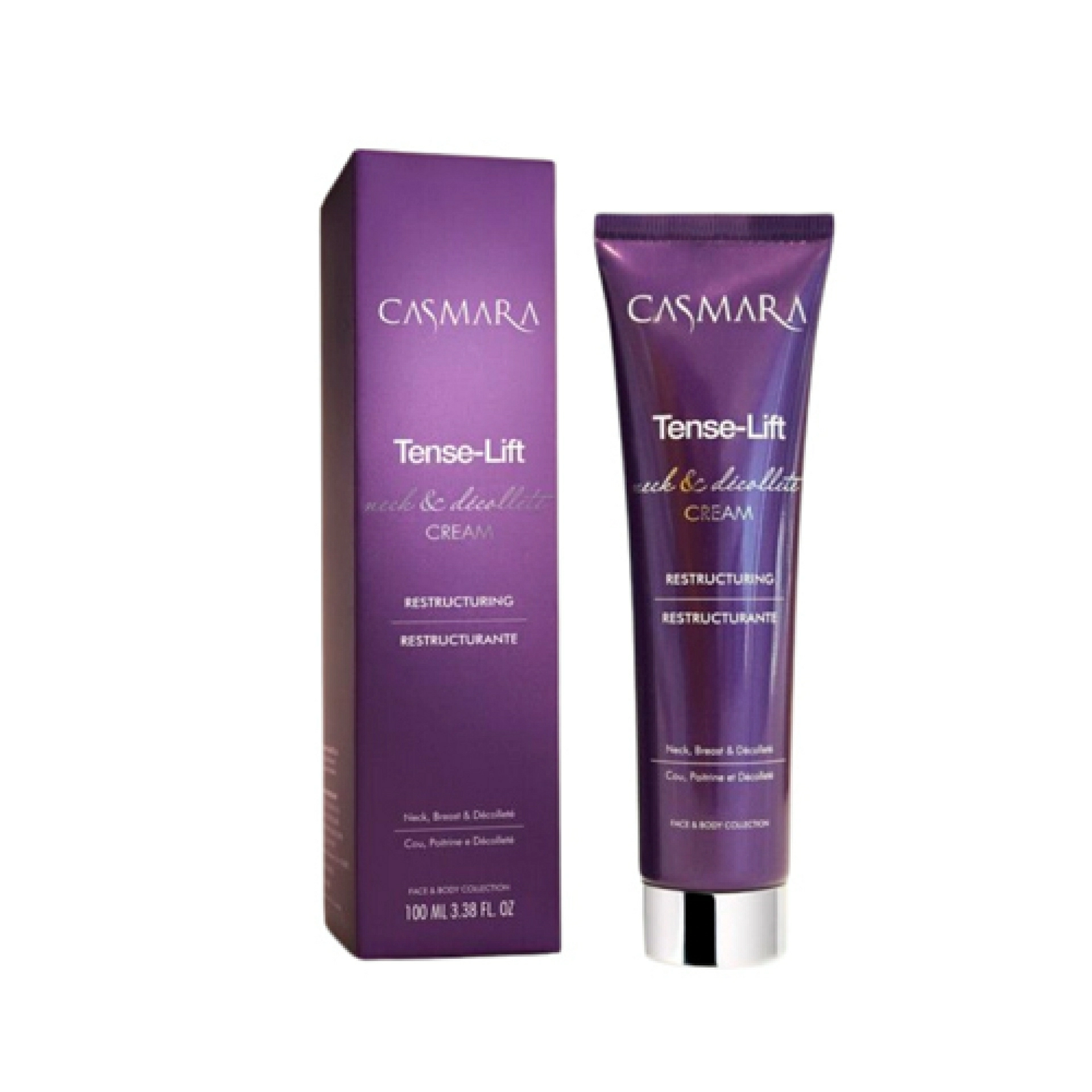 Tense-Lift Neck & Décollete Cream Restructuring 100ml | Crema Reafirmante - Casmara ®