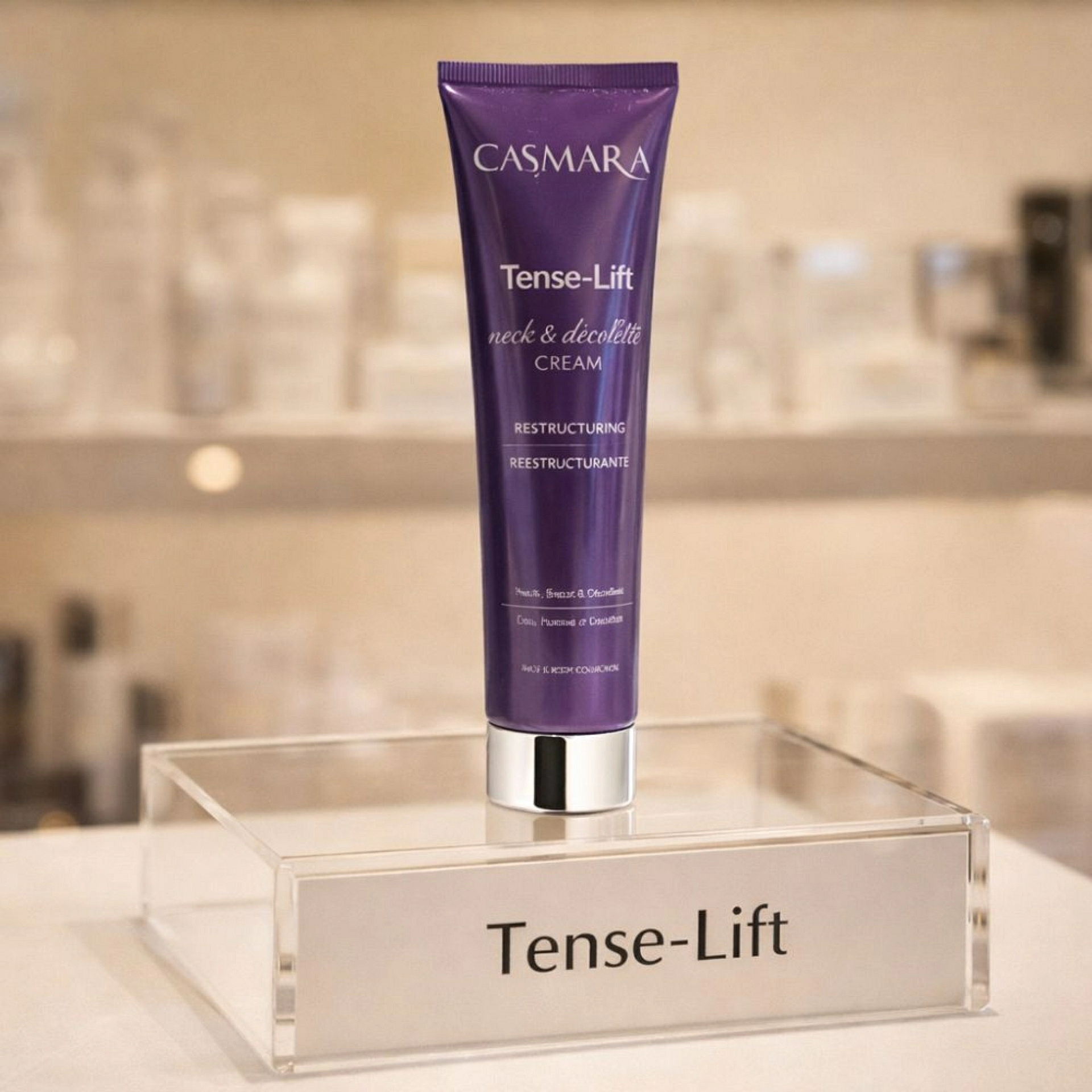 Tense-Lift Neck & Décollete Cream Restructuring 100ml | Crema Reafirmante - Casmara ®