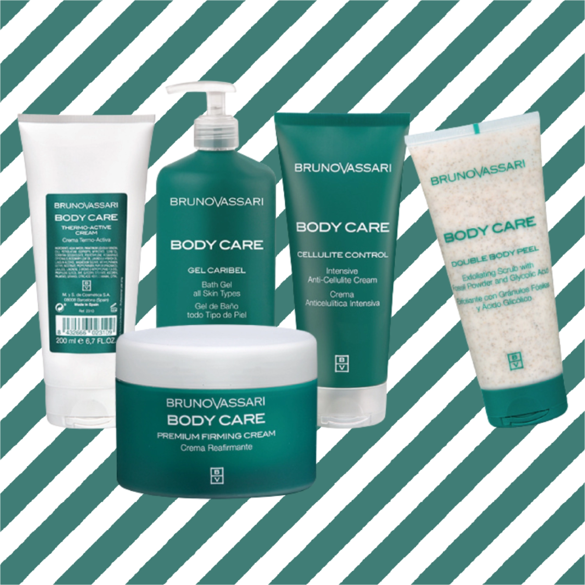 Thermo-Active Cream | Crema Termo-activa 200ml - Body Care - Bruno Vassari ®