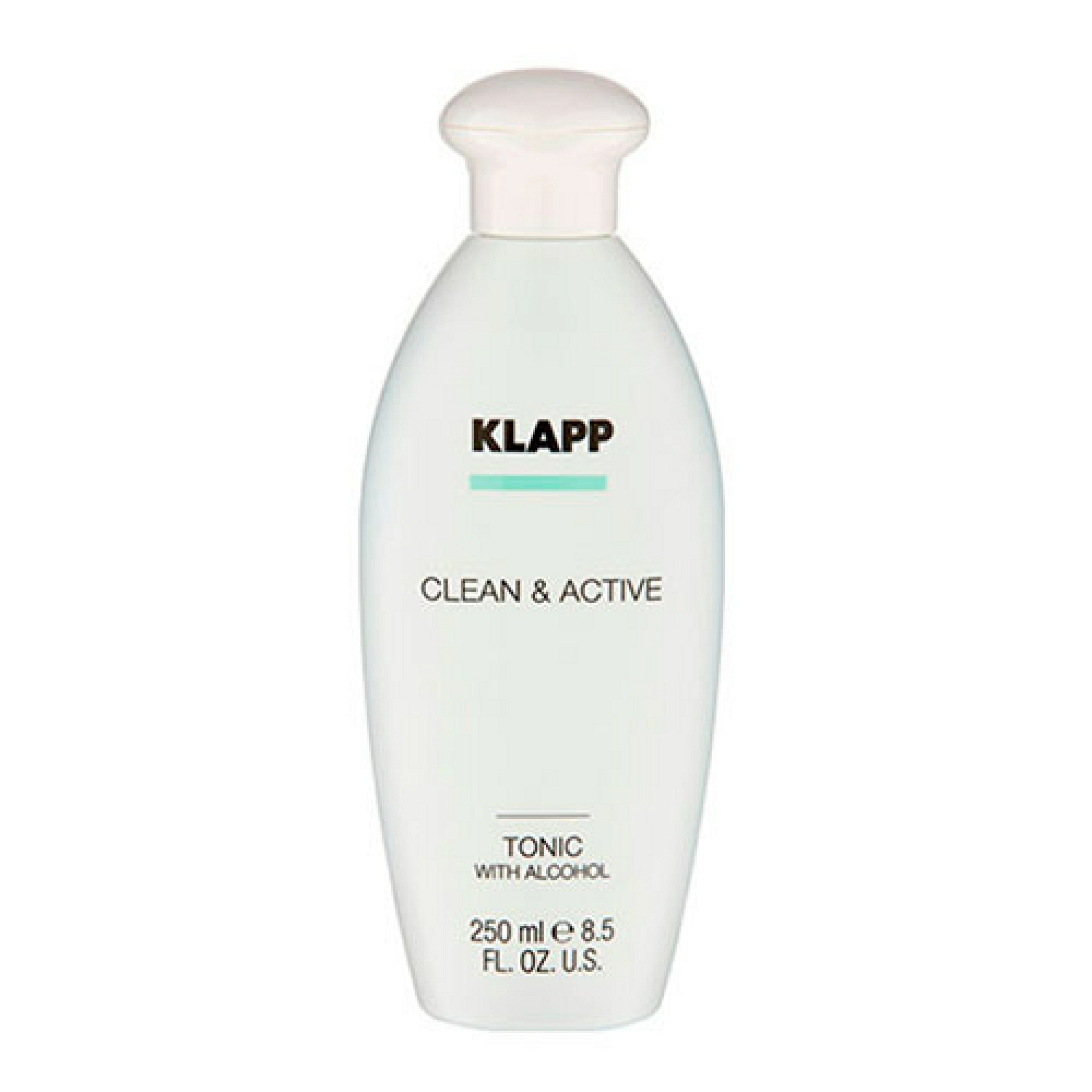 Tonic With Alcohol | Tónico Facial con Alcohol 250ml - Clean & Active - Klapp ®