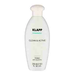 Tonic With Alcohol | Tónico Facial con Alcohol 250ml - Clean & Active - Klapp ®