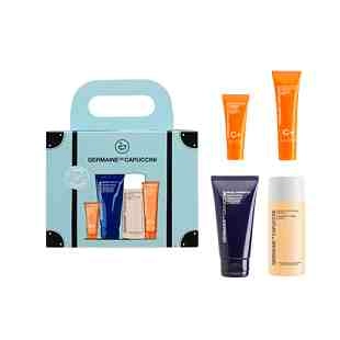 Travel Set Routine | Exfoliante 50ml + Tónico 50ml + Crema 15ml + Contorno ojos 5ml - Timexpert Radiance C+ - Germaine de Capuccini ®