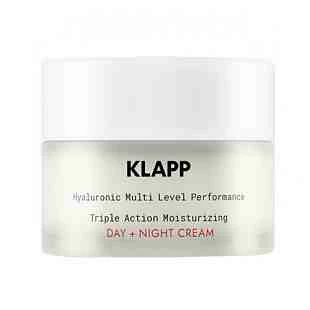 Triple Action Moisturizing Day + Night Cream 50ml | Crema Hidratante - Balance Hyaluronic Multi Level Performance - Klapp ®