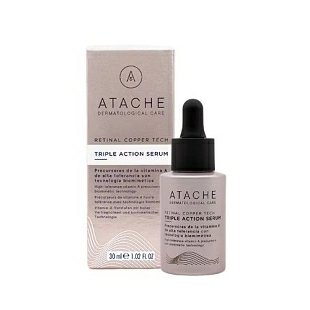 Triple Action Serum | Sérum nocturno con Retinal - 30ml - Retinal Copper Tech - Atache ®