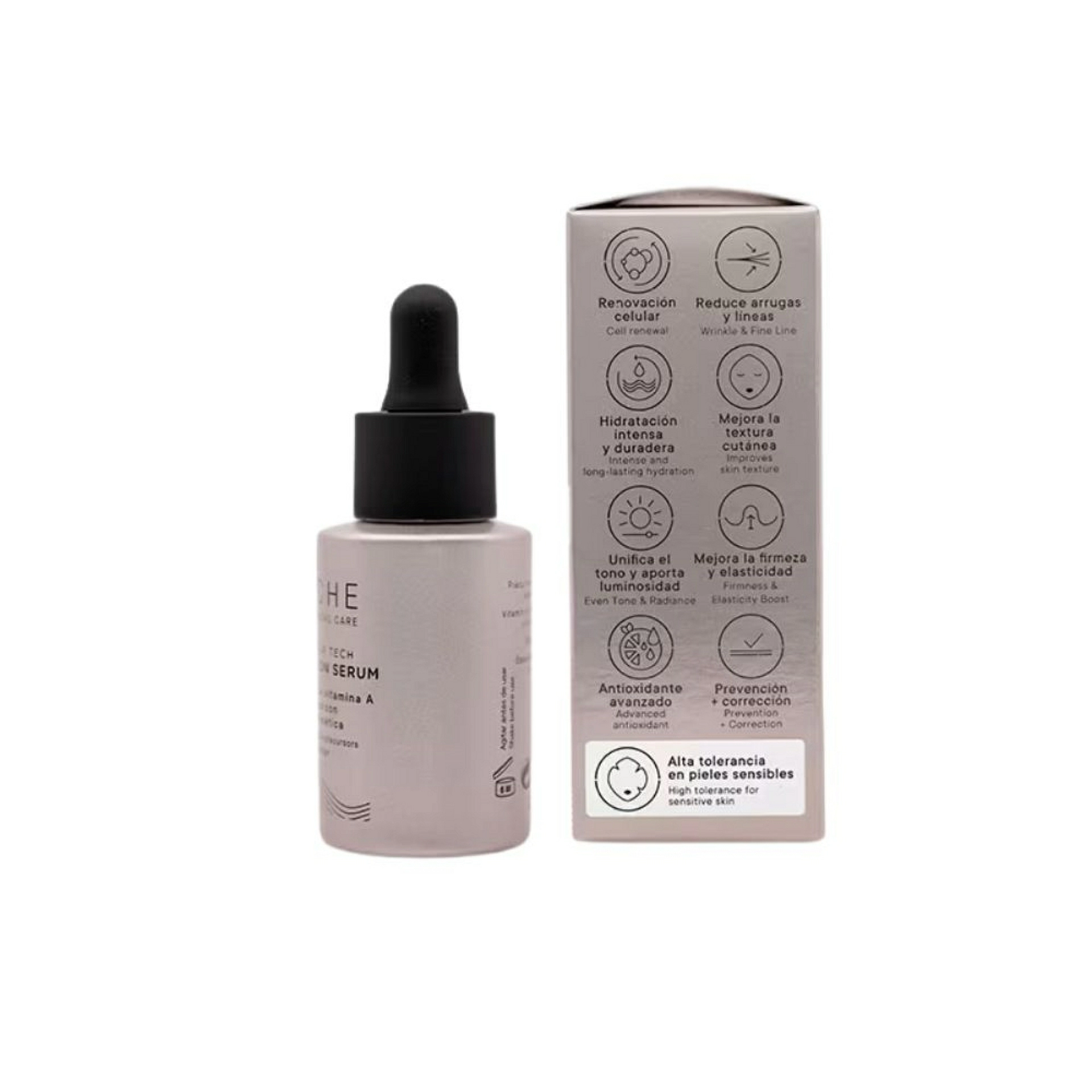 Triple Action Serum | Sérum nocturno con Retinal - 30ml - Retinal Copper Tech - Atache ®