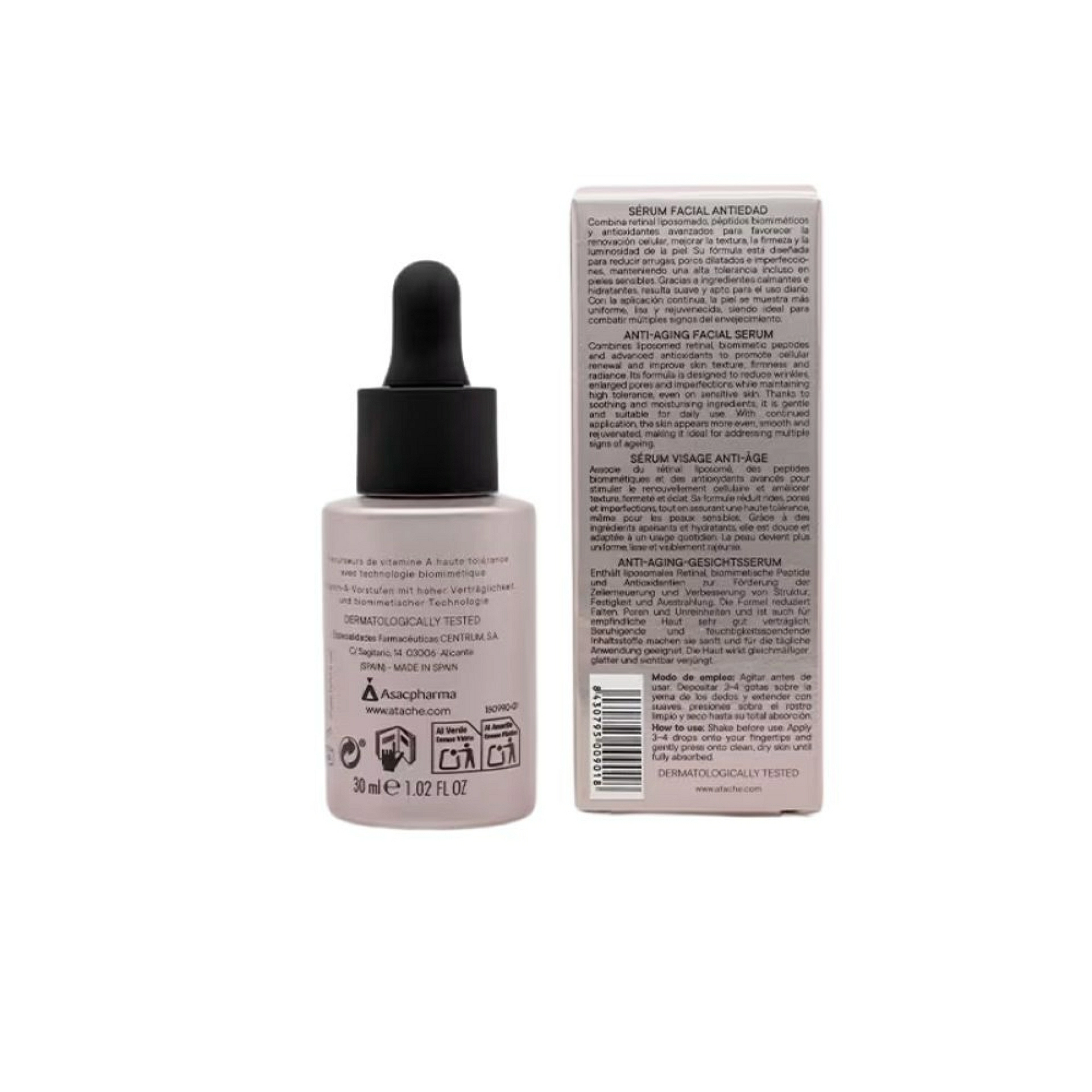 Triple Action Serum | Sérum nocturno con Retinal - 30ml - Retinal Copper Tech - Atache ®