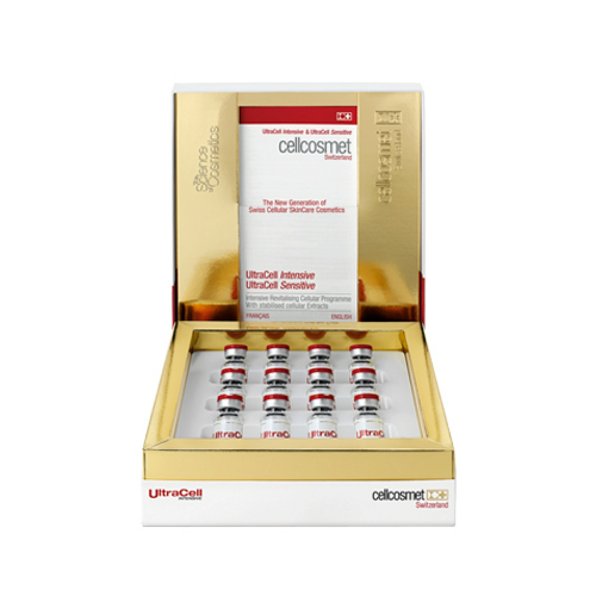 Ultracell Sensitive 12x1ml | Concentrado Celular Vivificante - Cellcosmet ®