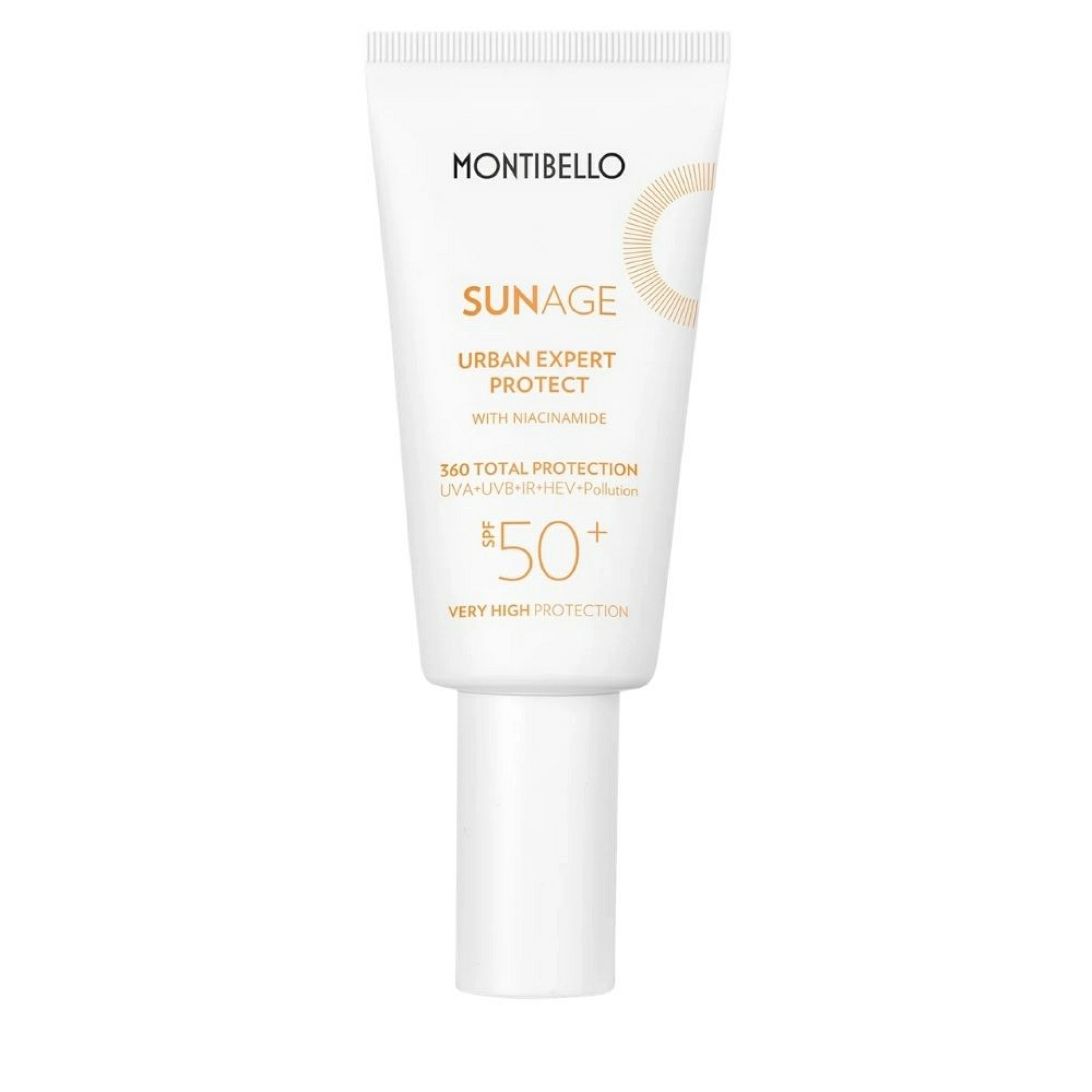 Urban Expert Protect SPF50+ | Protector solar facial urbano 50ml - Sun Age - Montibello ®