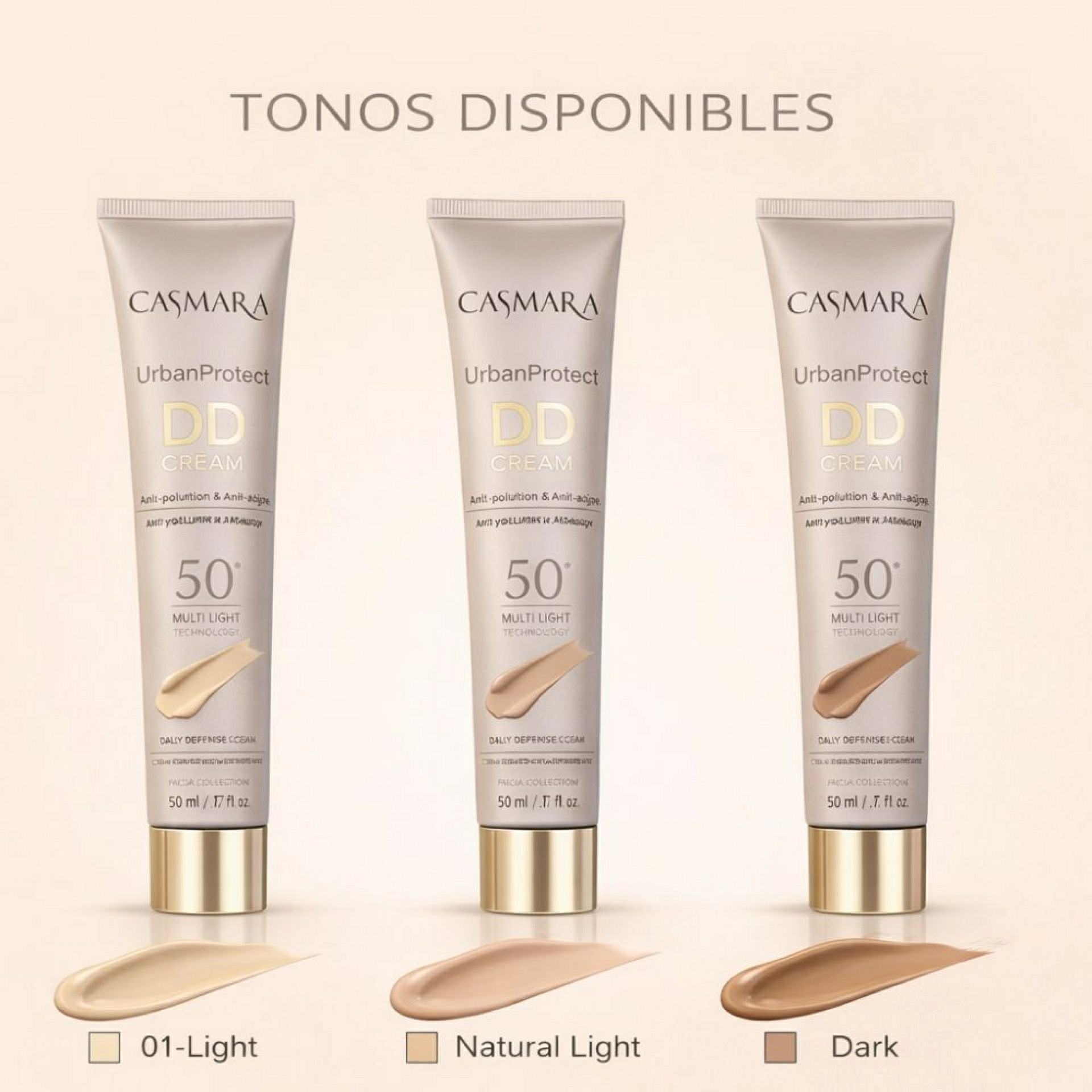 UrbanProtect DD Cream | Crema Protectora Antipolución con SPF - Casmara ®