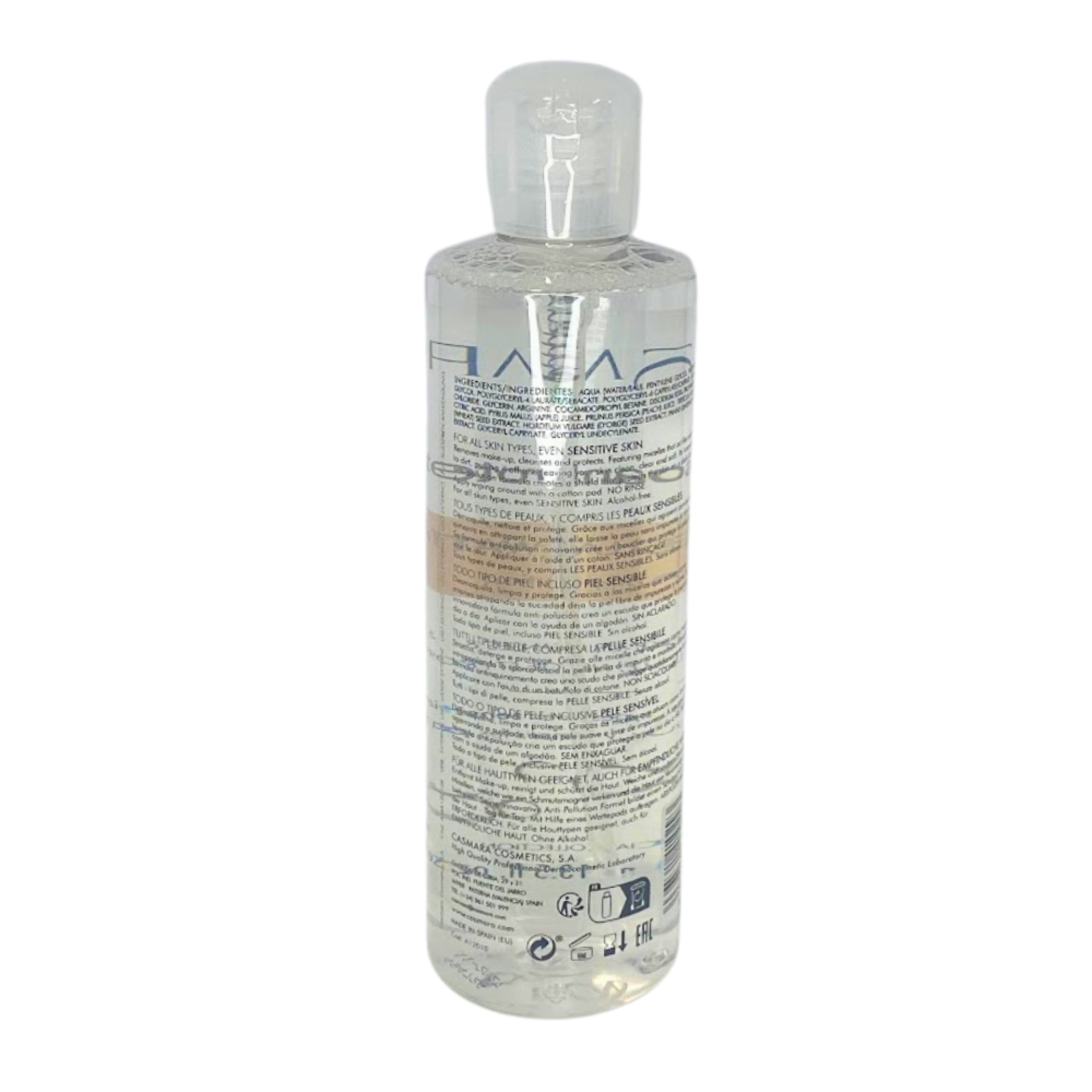 UrbanProtect. Micellar Water | Agua Micelar Antipolución 400 ml - Casmara ®
