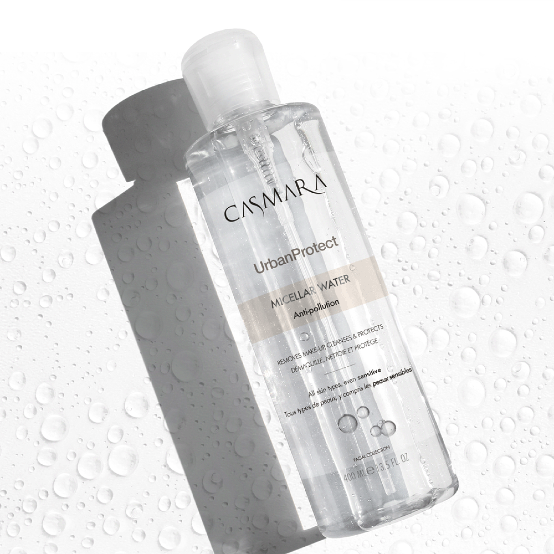UrbanProtect. Micellar Water | Agua Micelar Antipolución 400 ml - Casmara ®
