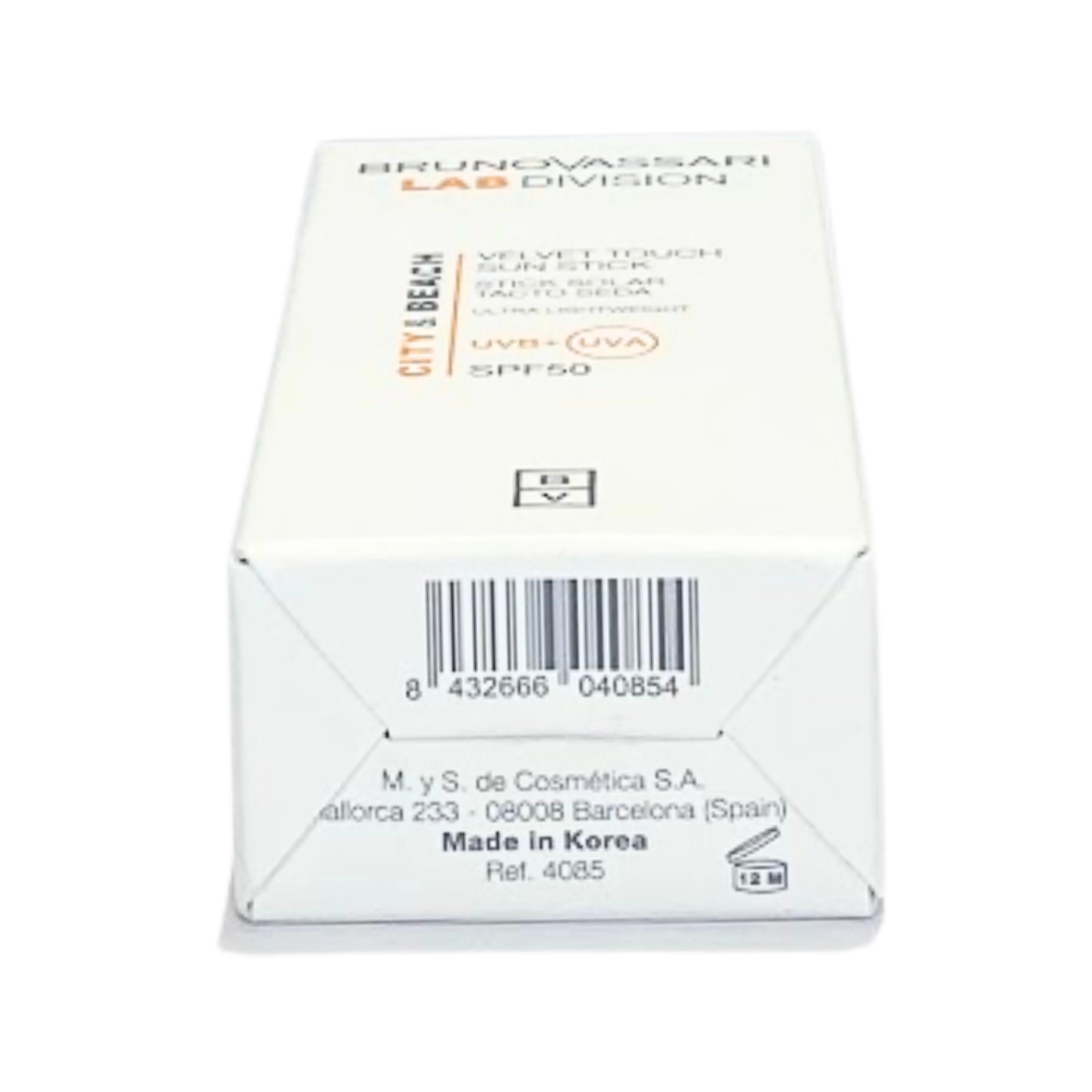 Velvet Touch Sun Stick SPF50 | Stick solar 17g - City&Beach - Bruno Vassari ®