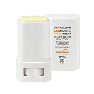 Velvet Touch Sun Stick SPF50 | Stick solar 17g - City&Beach - Bruno Vassari ®