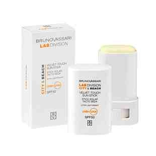 Velvet Touch Sun Stick SPF50 | Stick solar 17g - City&Beach - Bruno Vassari ®