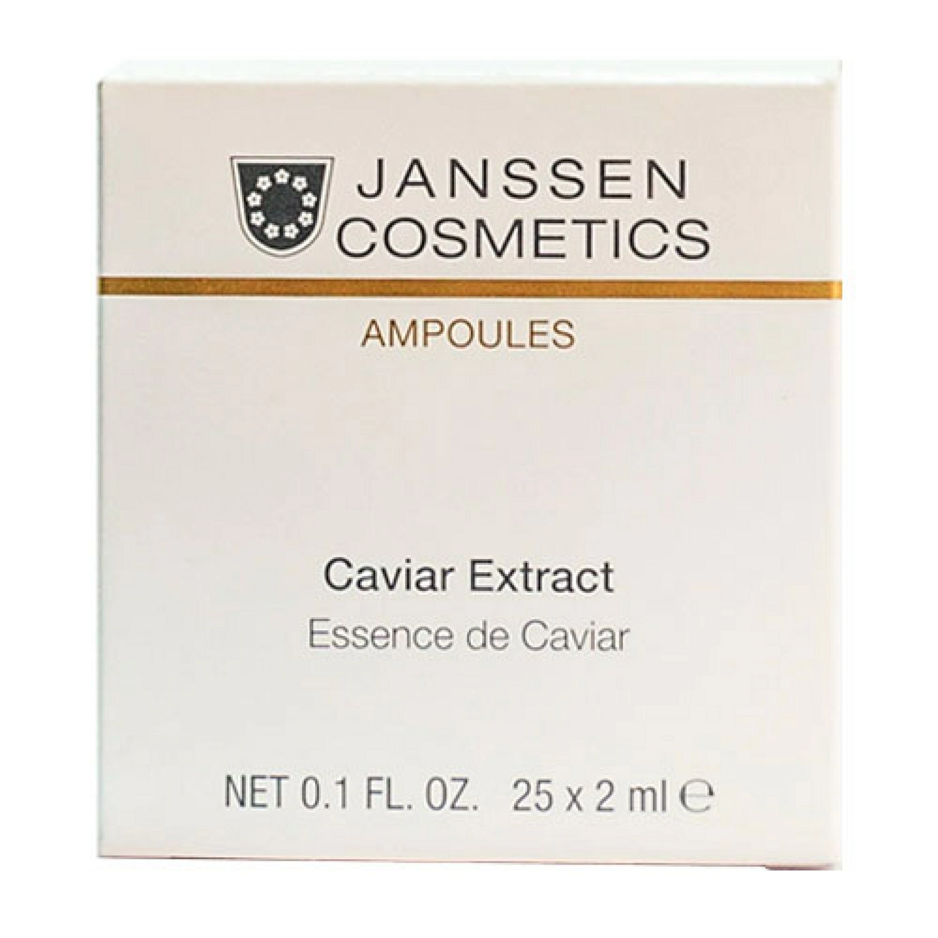 Vials Caviar Extract Energy | Ampollas Caviar Energy 7x2 ml - Piel Madura - Janssen Cosmetics ®