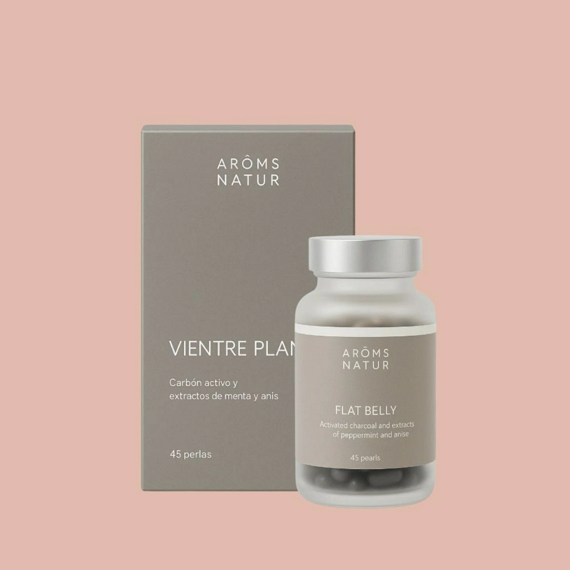 Vientre Plano 45 Perlas | Reductor Abdominal - Nutricosméticos - Arôms Natur ®