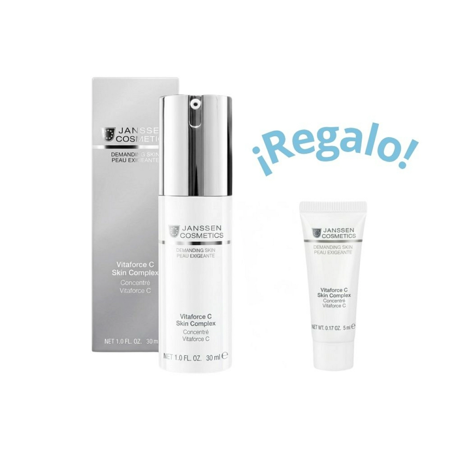 Vitaforce C Skin Complex 30ml  | Concentrado Vitaforce C 30 ml - Piel Exigente - Janssen Cosmetics ®