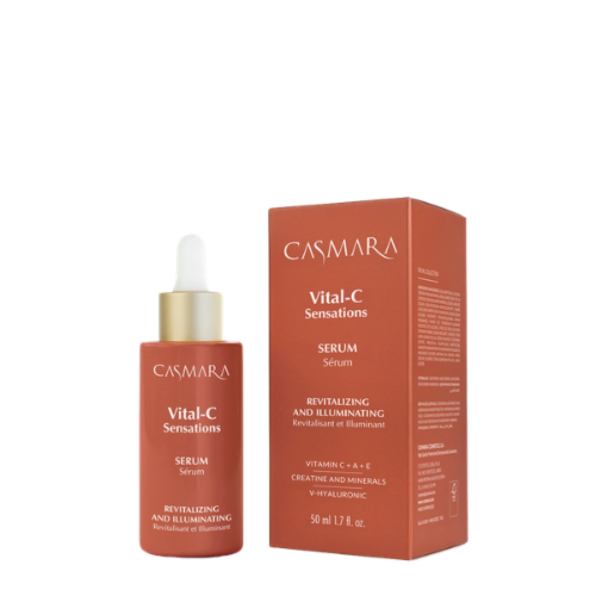 Vital-C Sensations Pack Sérum & Nourishing Cream | Sérum y Crema 50 ml | Casmara ®