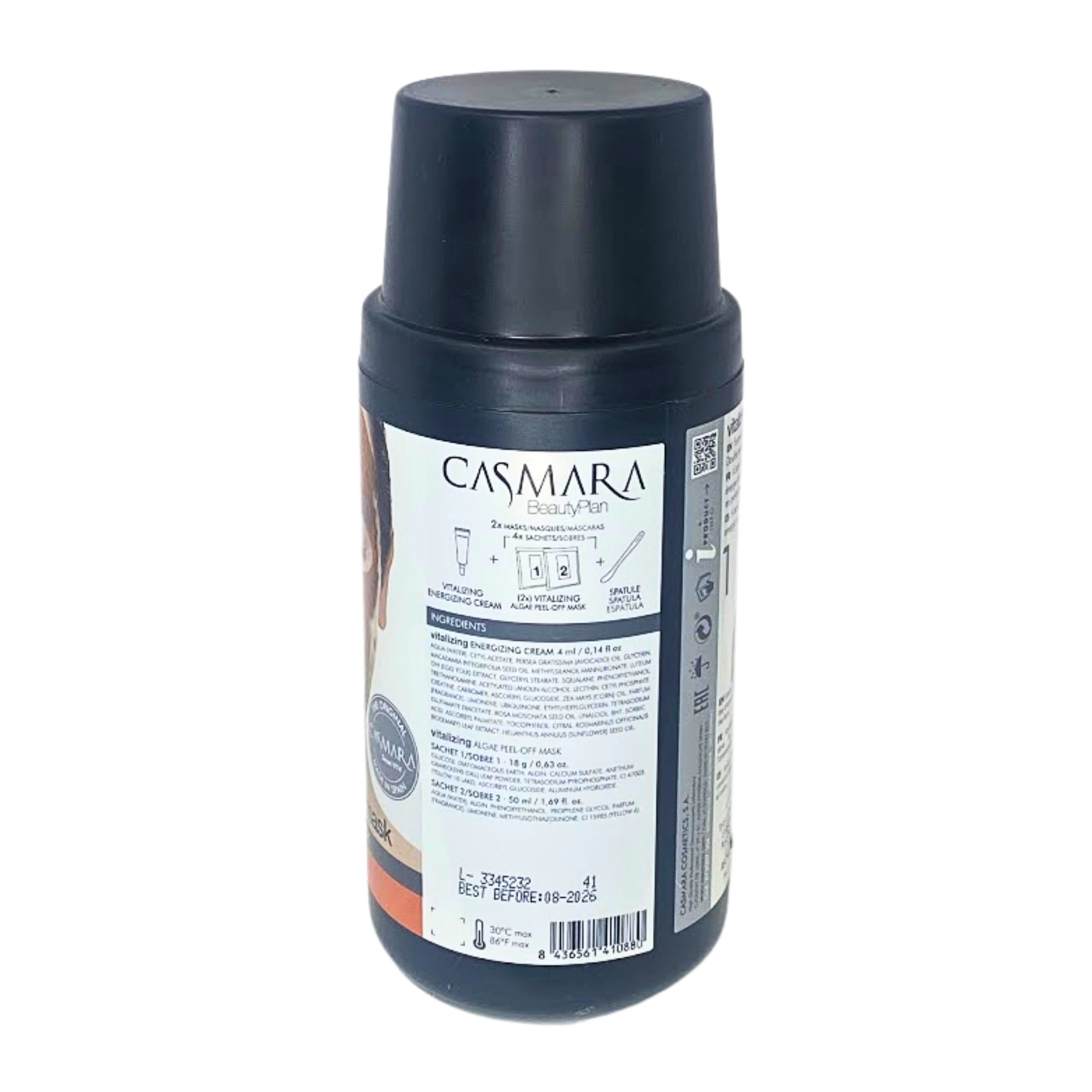 Vitalizing Algae Peel-Off Mask 1 unidad | Mascarilla energizante AntiEdad -  Casmara ®