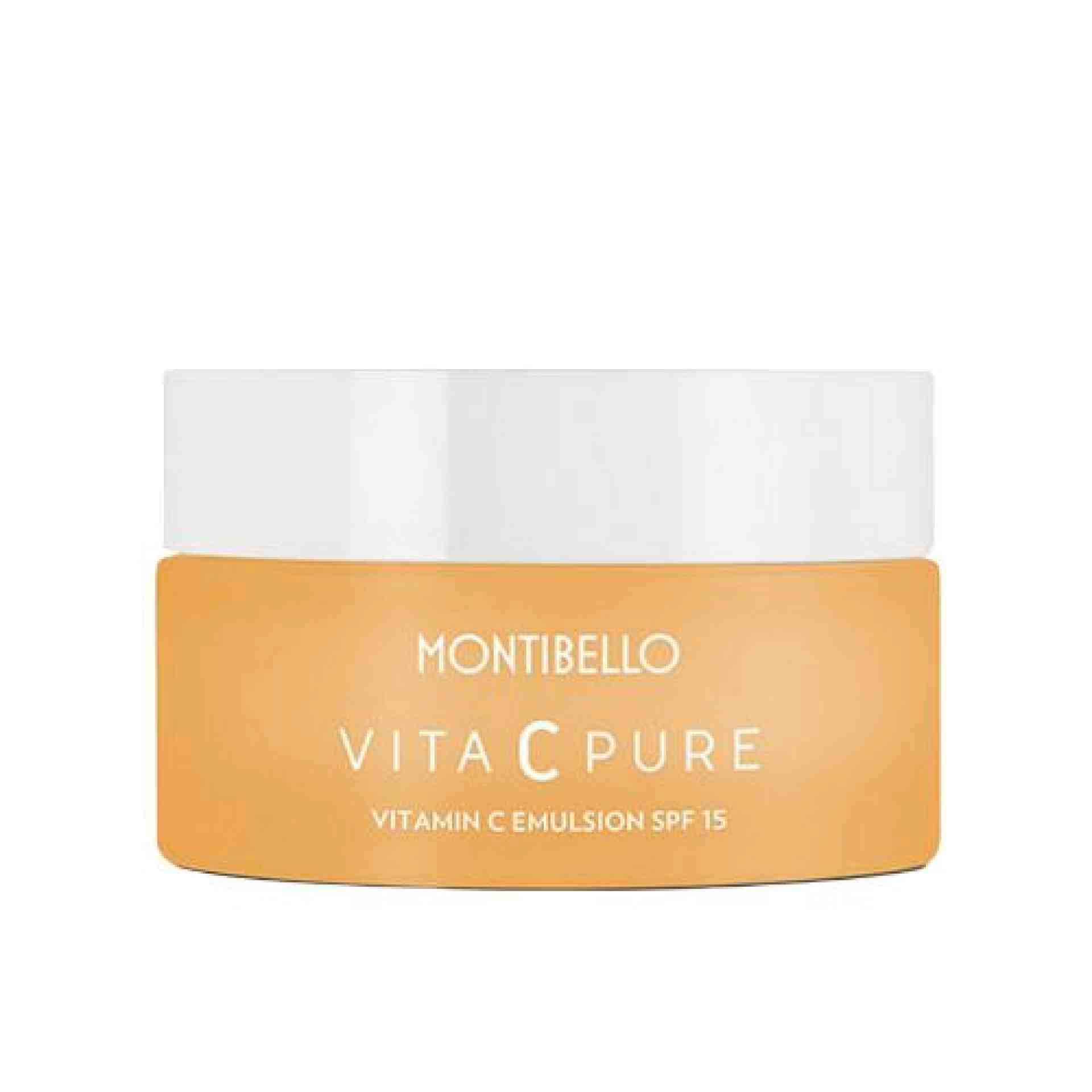 Vitamin C Emulsion SPF15 | Emulsión con Vitamina C 50ml - Vita Pure C - Montibello ®