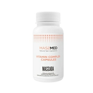 Vitamin Complex Capsules | Cápsulas con vitamina C 60 cáps - Vital Prevention - Massada ®