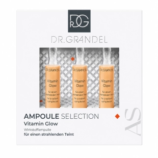 Vitamin Glow | Ampollas de Vitaminas Iluminadoras 3 x 3 ml – Ampoule Selection - Dr. Grandel ®