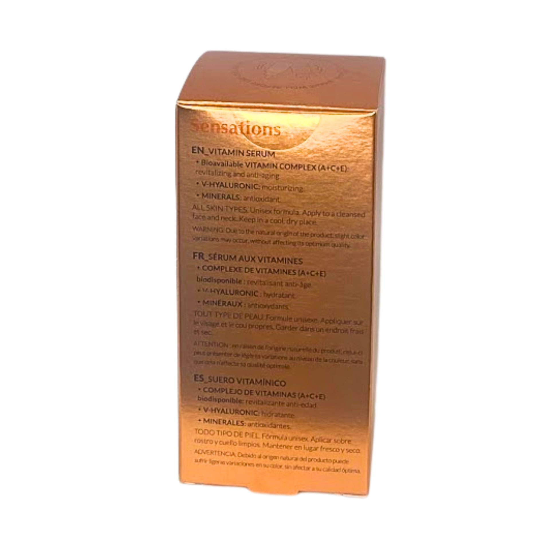 Vitamin Shot | Sérum Polivitamínico 50ml - Sensations - Casmara ®